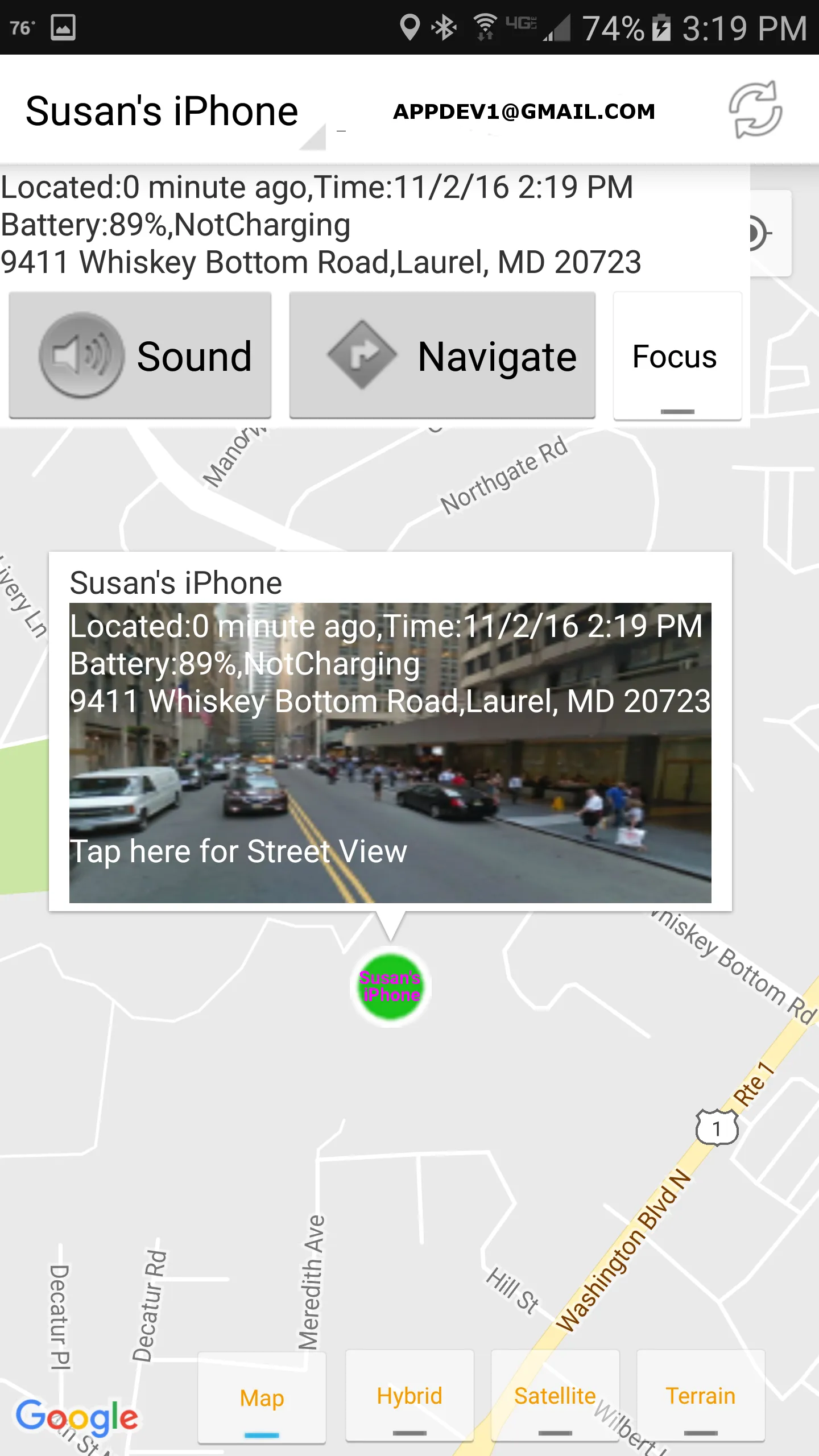 Find iPhone, Android, Xfi Loc | Indus Appstore | Screenshot