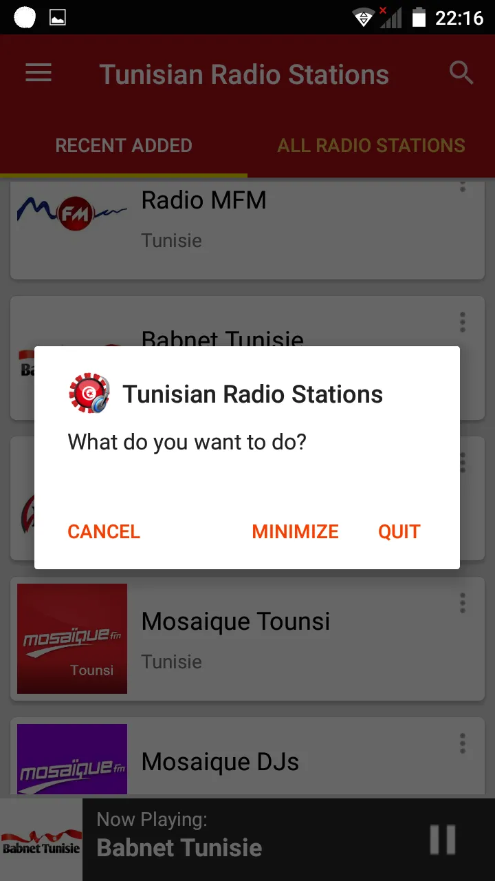 Tunisian Radio Stations | Indus Appstore | Screenshot