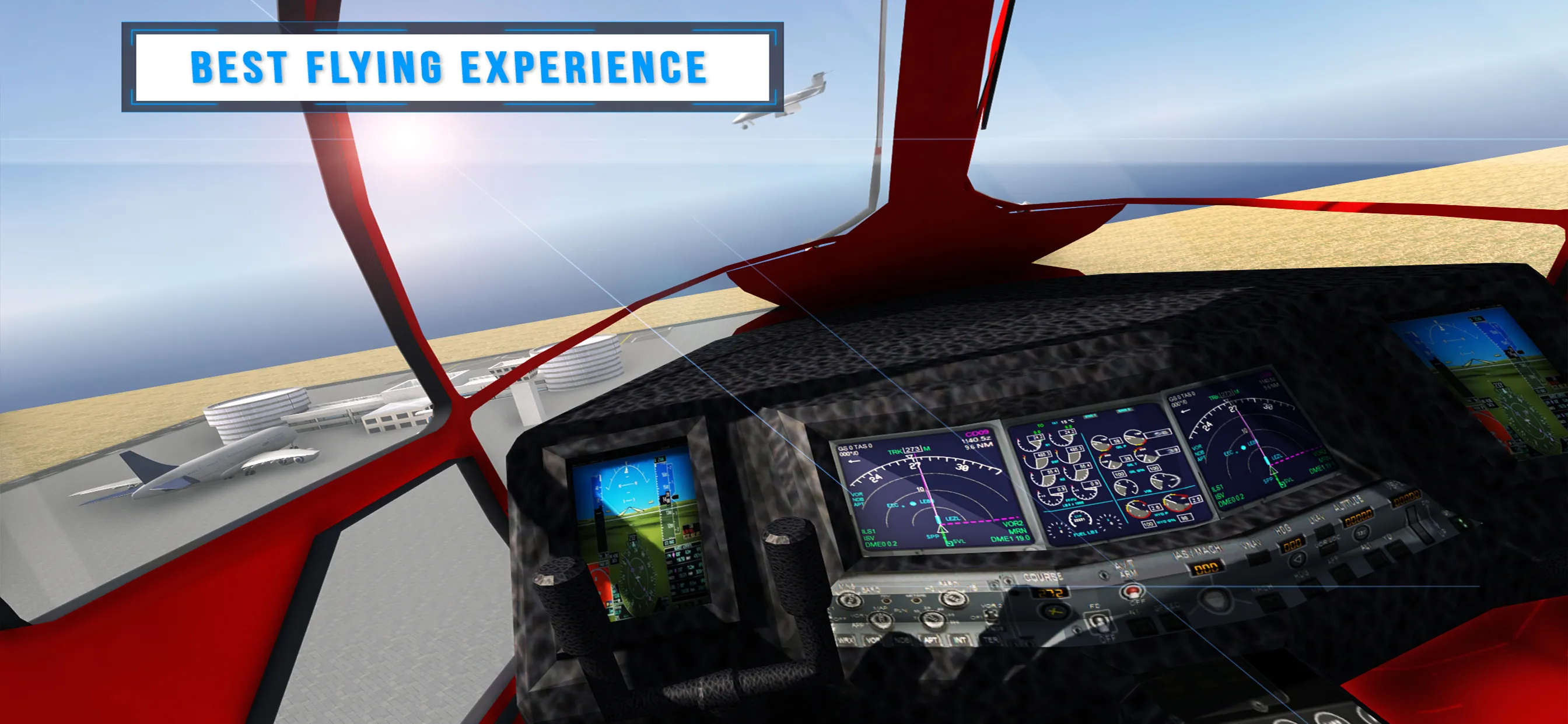 Airplane City Flight Simulator | Indus Appstore | Screenshot