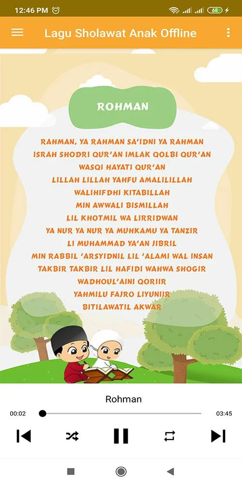 Lagu Sholawat Anak Offline | Indus Appstore | Screenshot