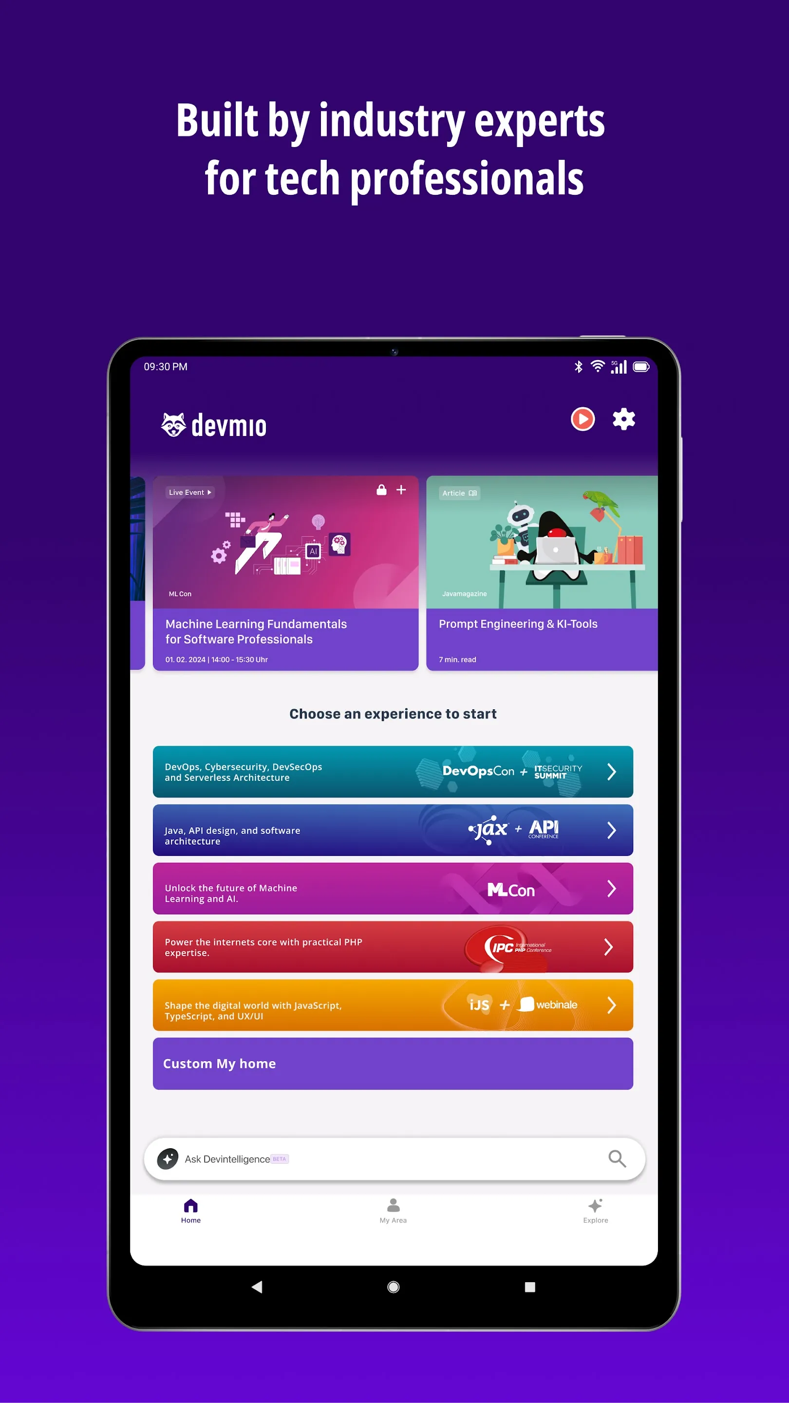 devmio | Indus Appstore | Screenshot