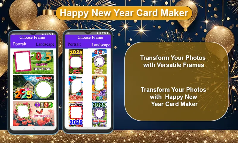 Happy Newyear Card Maker | Indus Appstore | Screenshot