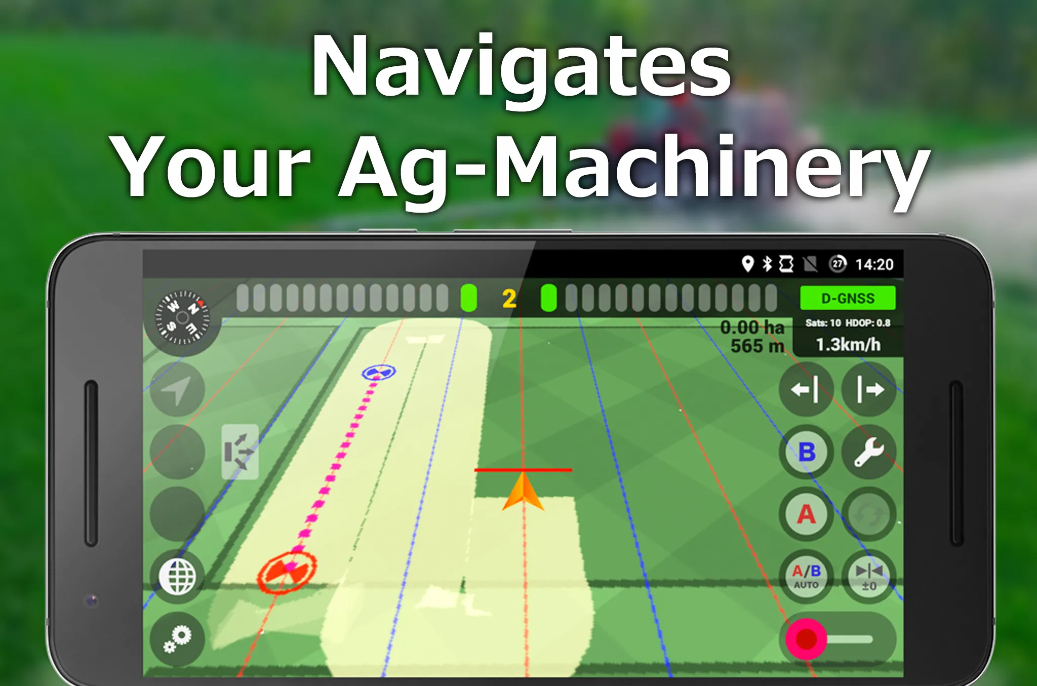 AgriBus: GPS farming navigator | Indus Appstore | Screenshot