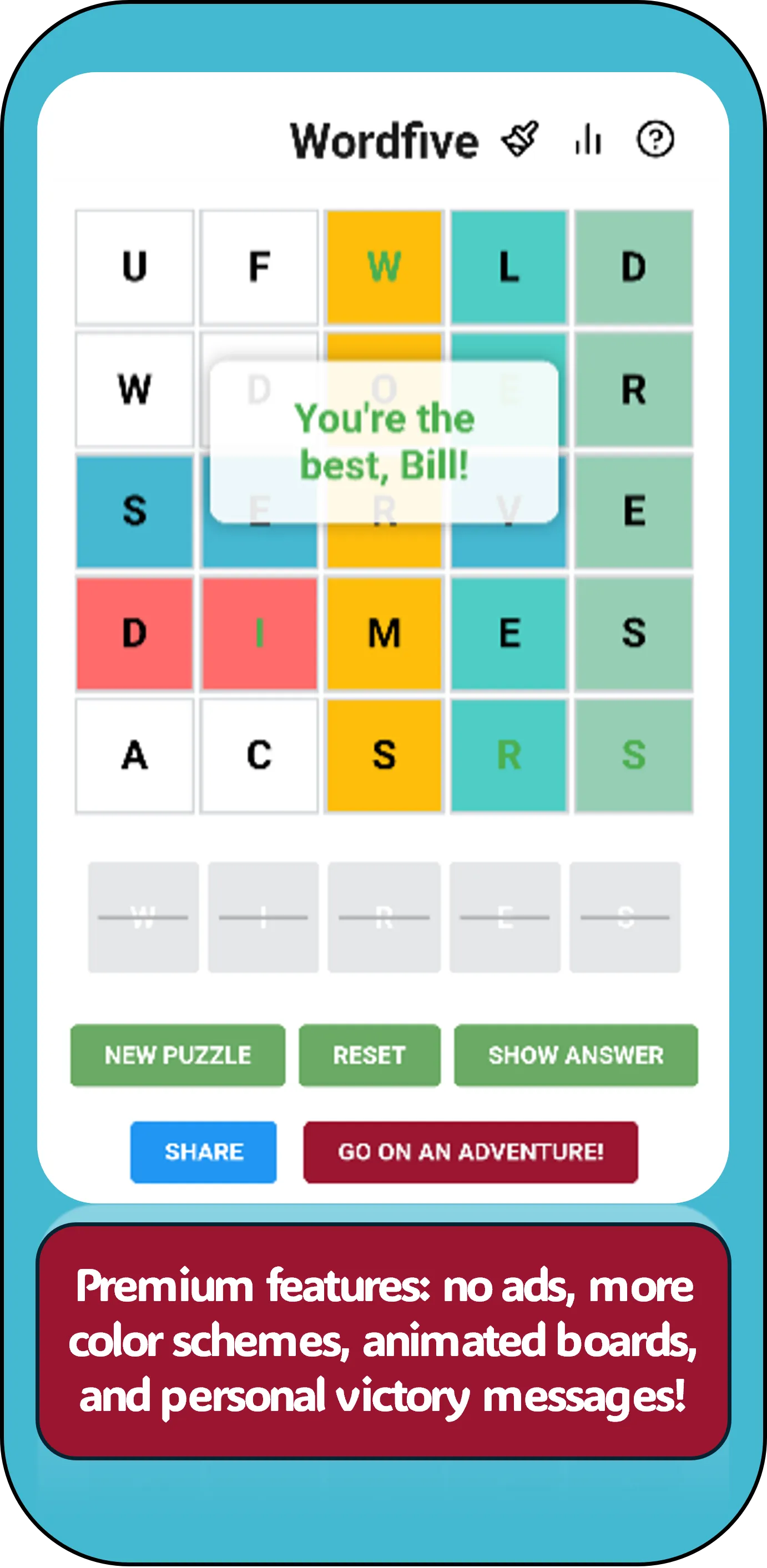 Wordfive: Word Search + Sudoku | Indus Appstore | Screenshot