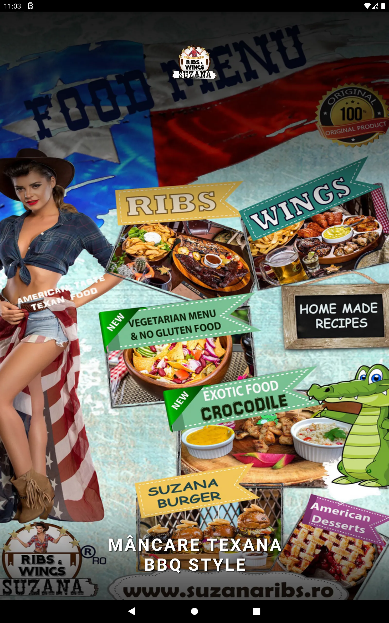 Suzana Ribs & Wings | Indus Appstore | Screenshot