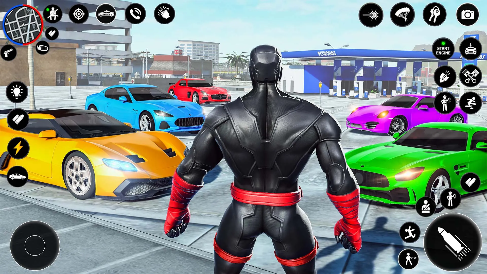 Rope Spider Game Fighting Town | Indus Appstore | Screenshot