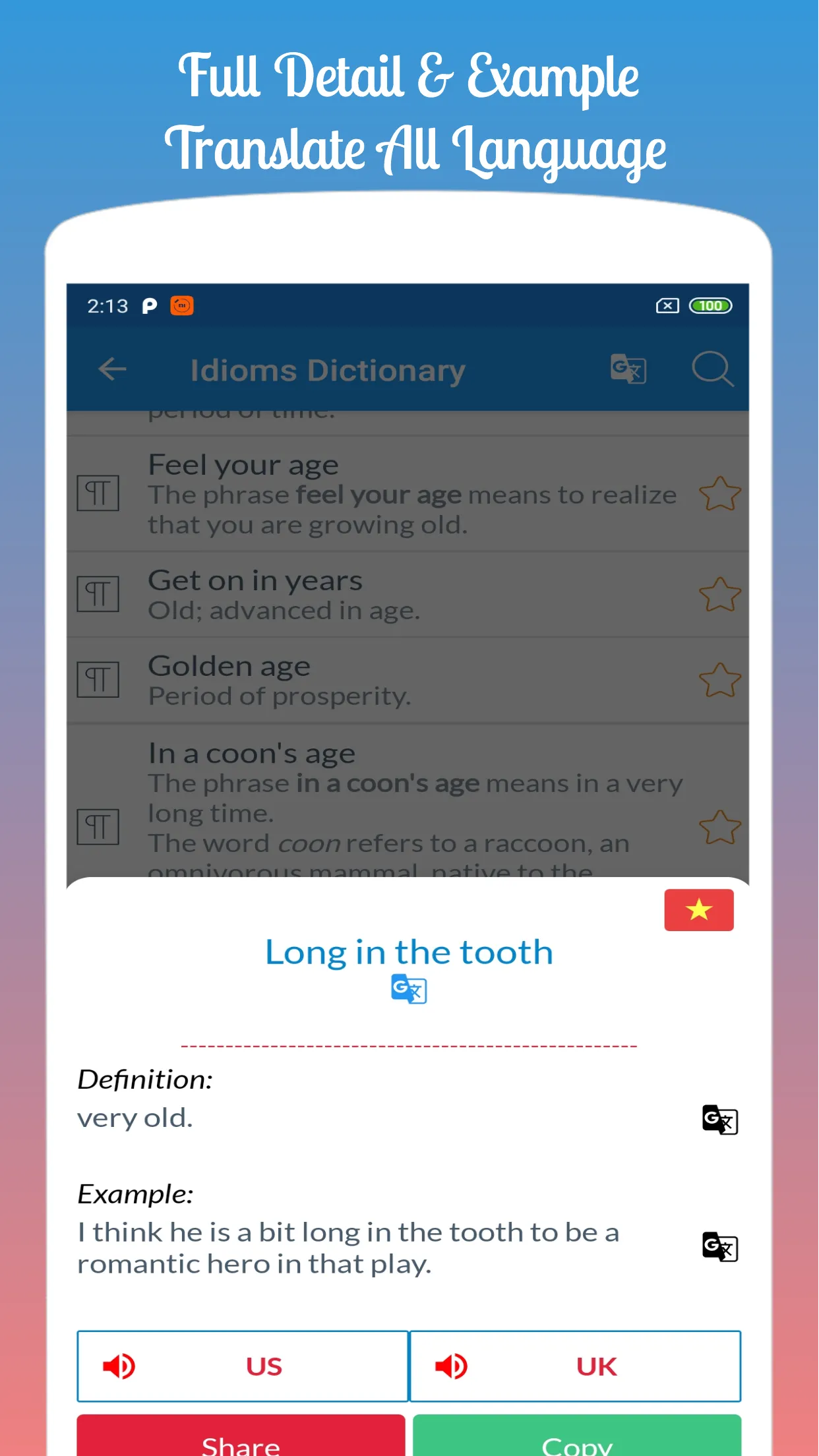 English Idioms & Phrases | Indus Appstore | Screenshot