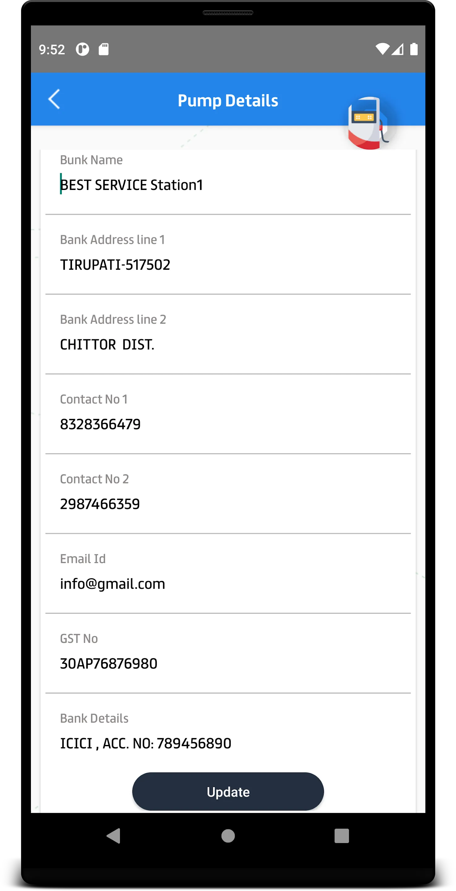 Manager App By PetroSoft YMTS | Indus Appstore | Screenshot