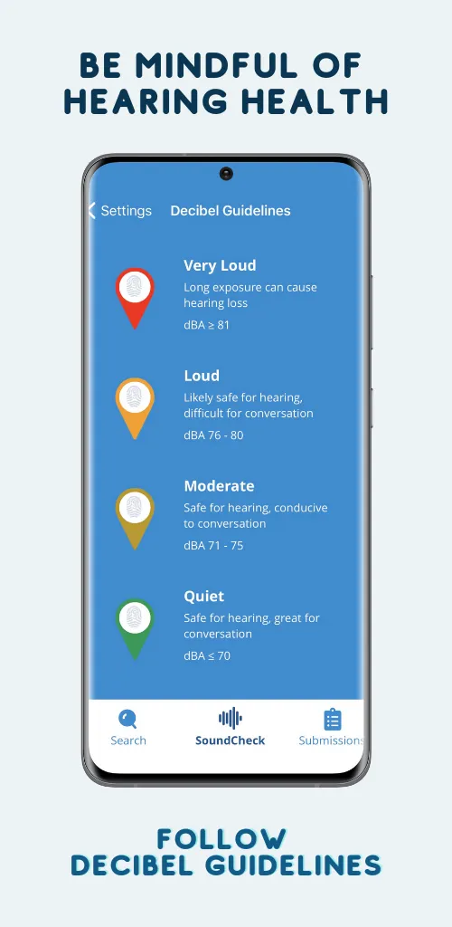 SoundPrint, Find Quiet Places | Indus Appstore | Screenshot