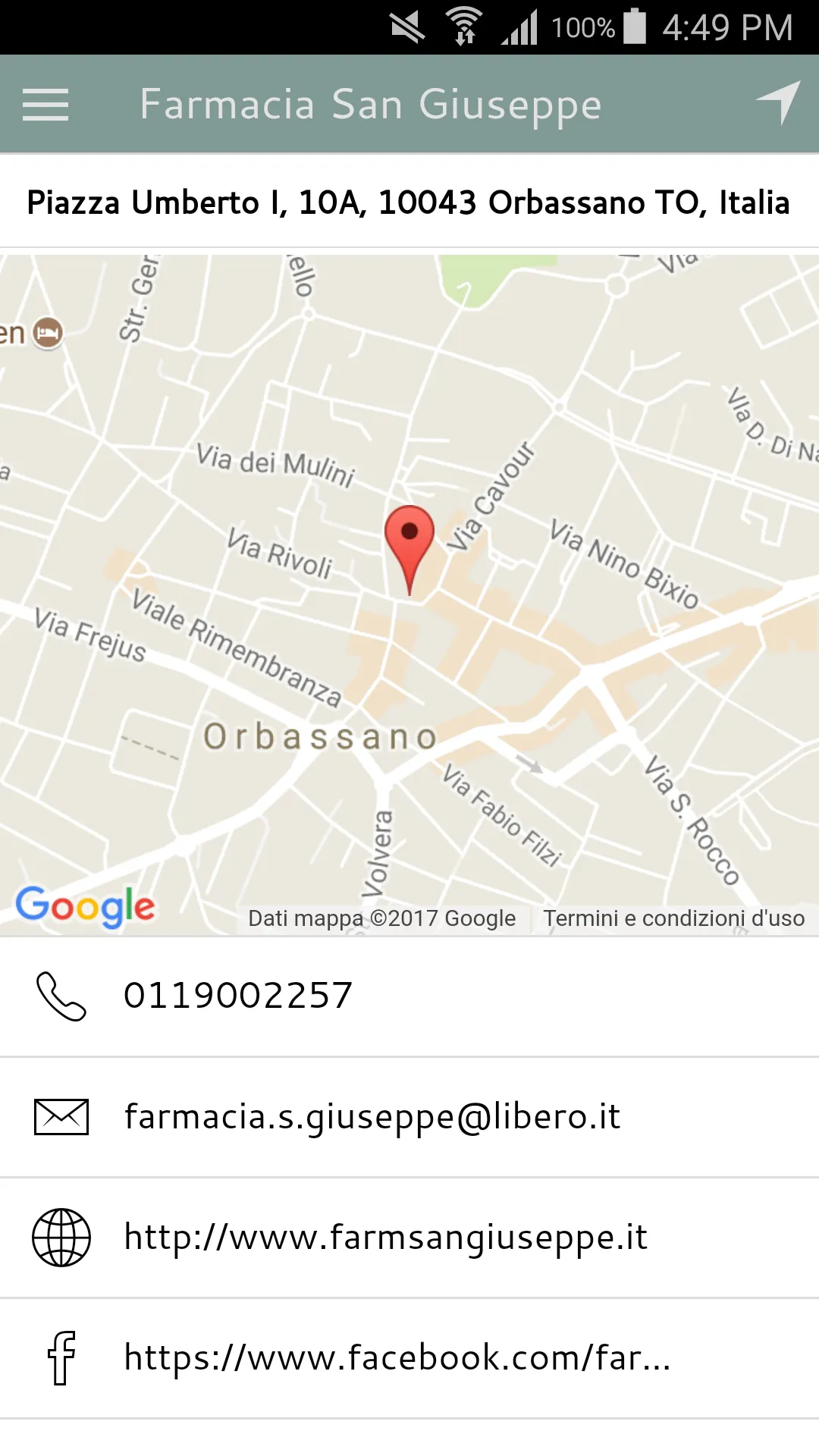 Farmacia San Giuseppe | Indus Appstore | Screenshot