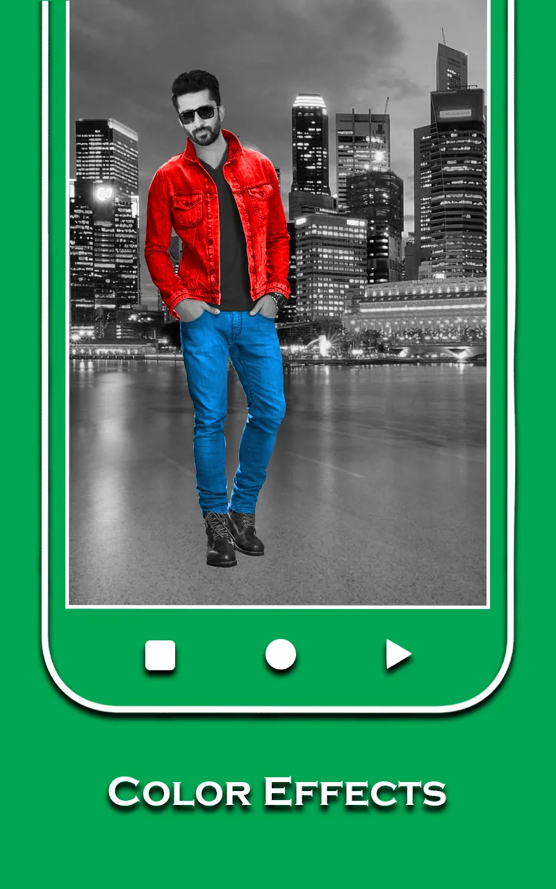 City photo editor: photo frame | Indus Appstore | Screenshot