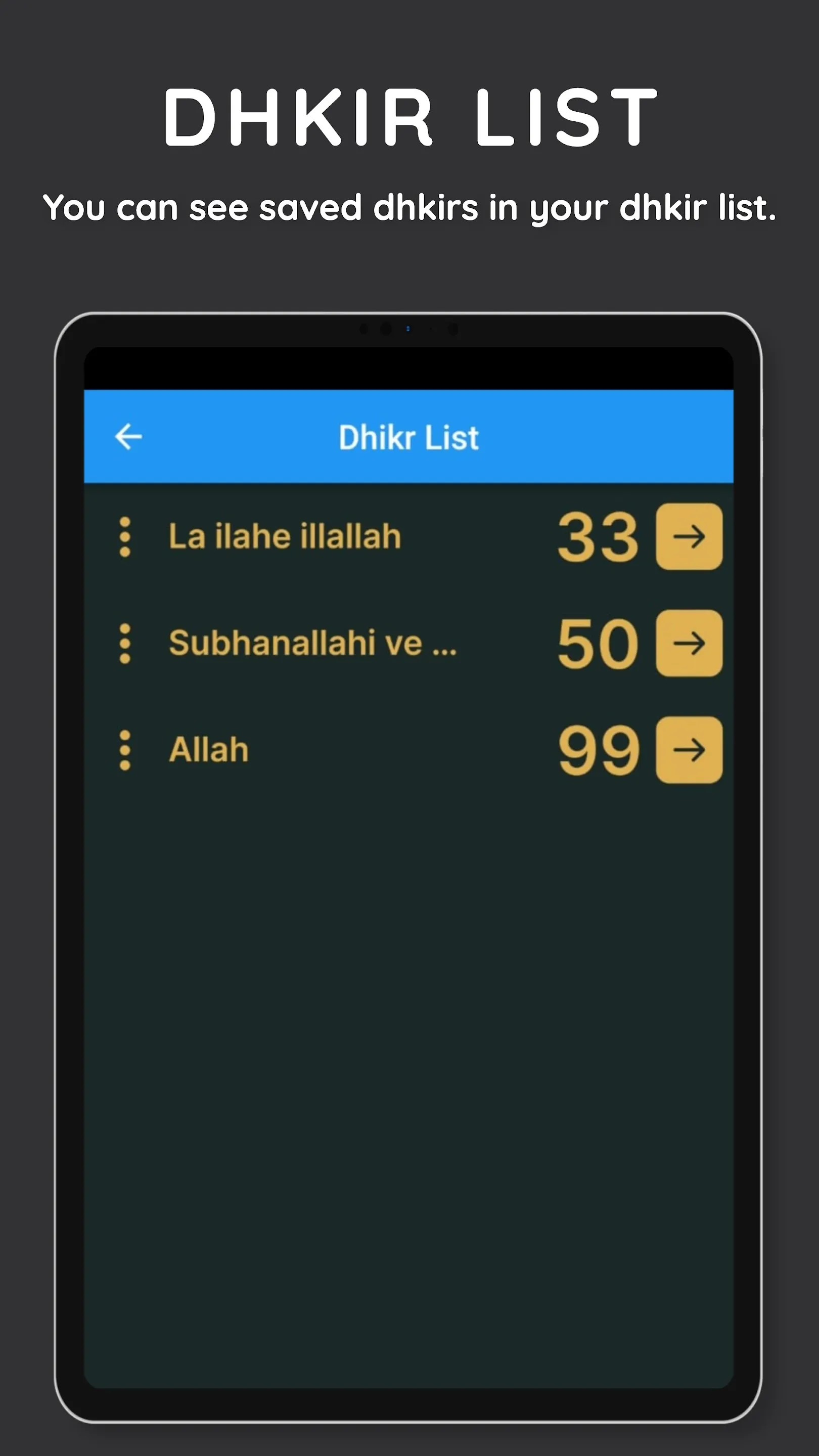 TasbApp: Tasbih Tally Counter | Indus Appstore | Screenshot
