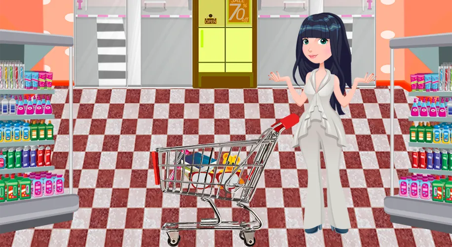 Shopping Girl Supermarket | Indus Appstore | Screenshot