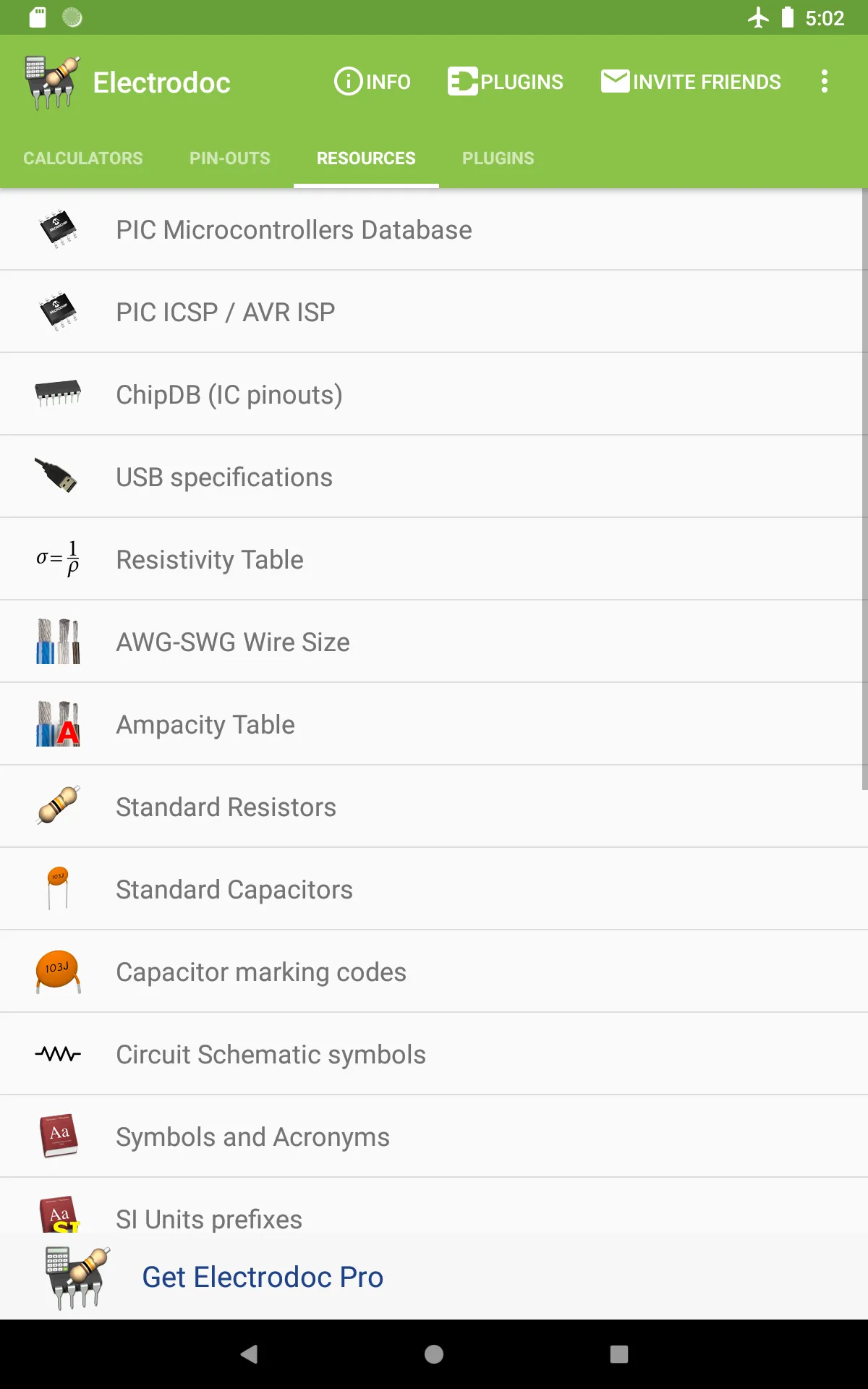 Electrodoc - electronics tools | Indus Appstore | Screenshot