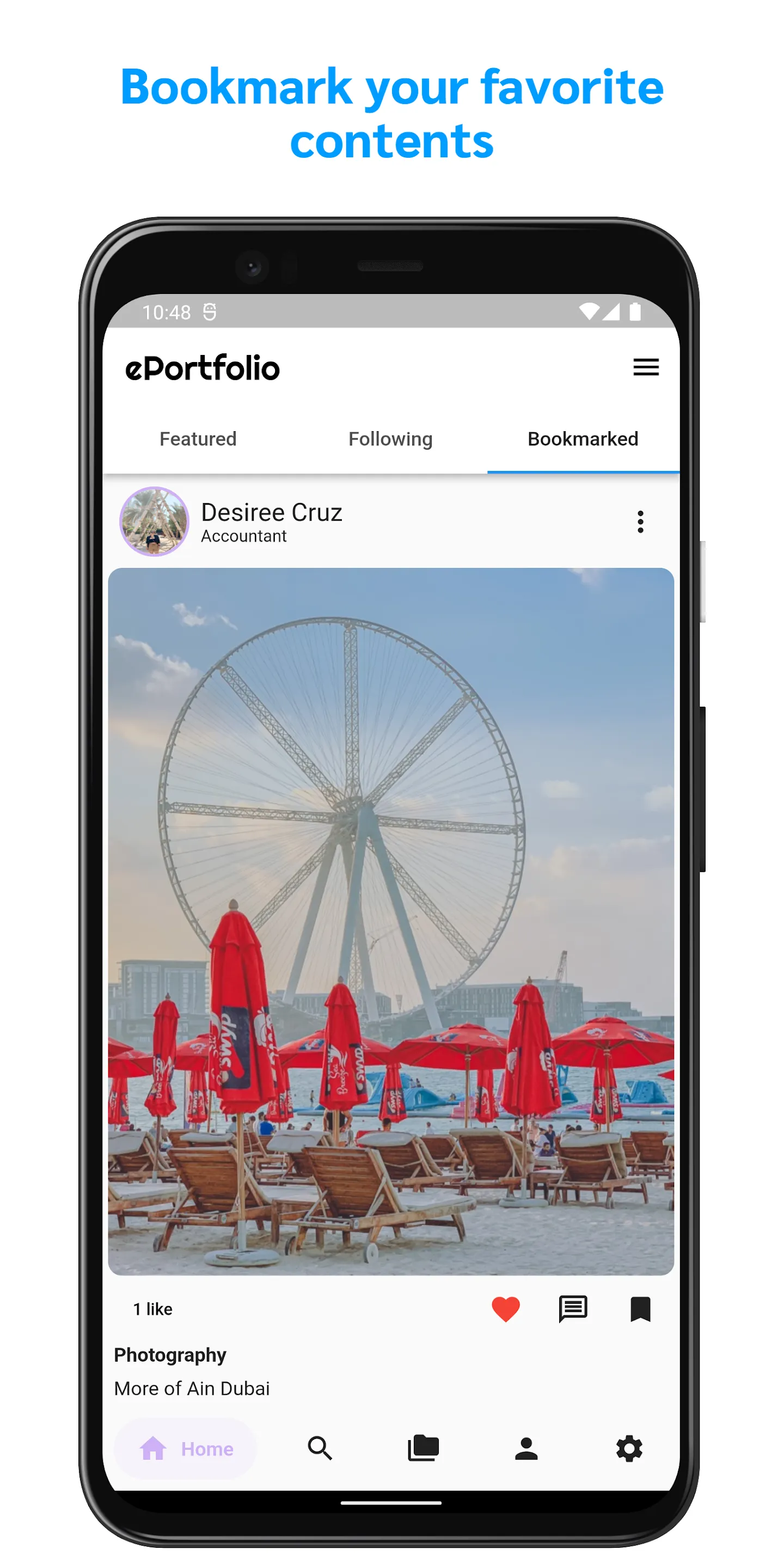 ePortfolio - Mobile Portfolio | Indus Appstore | Screenshot