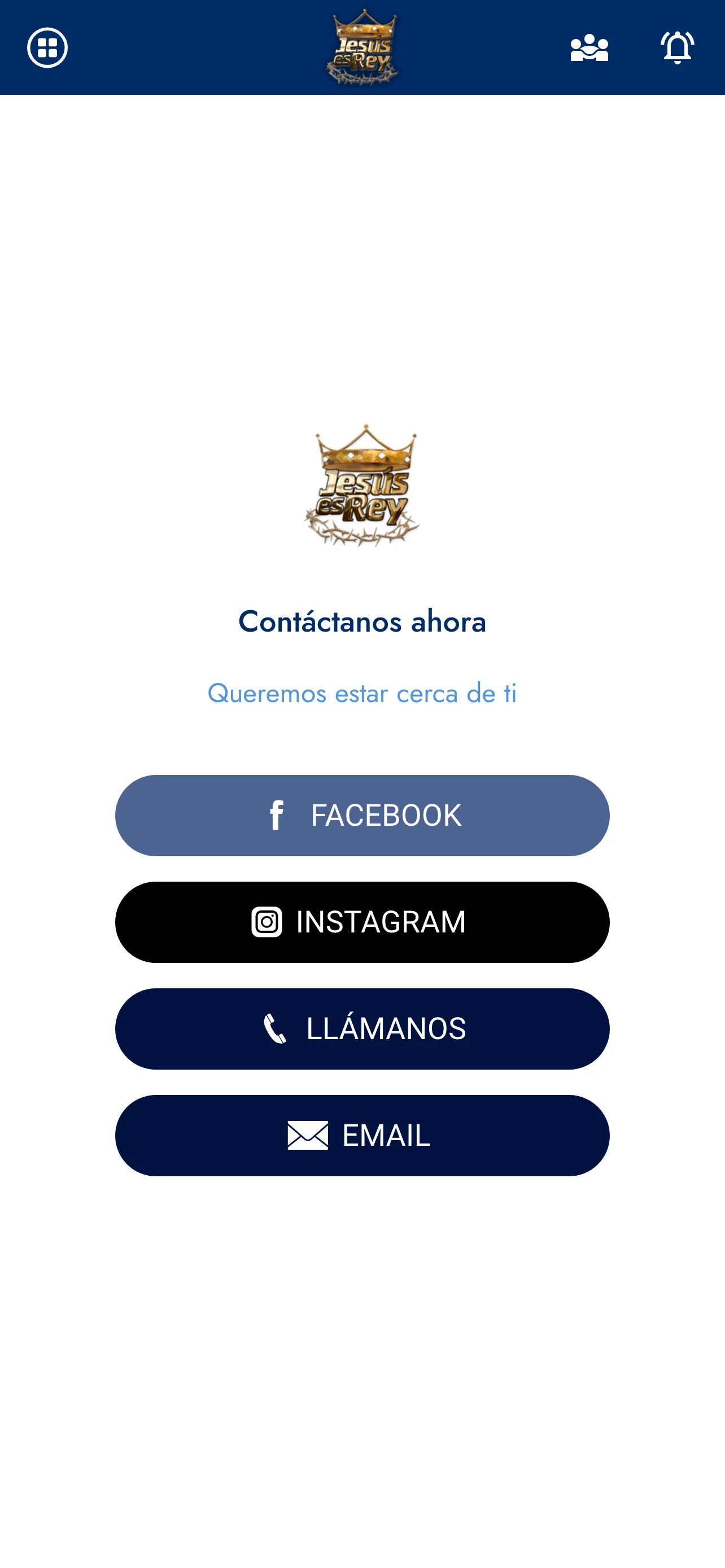 Iglesia Jesús es Rey | Indus Appstore | Screenshot