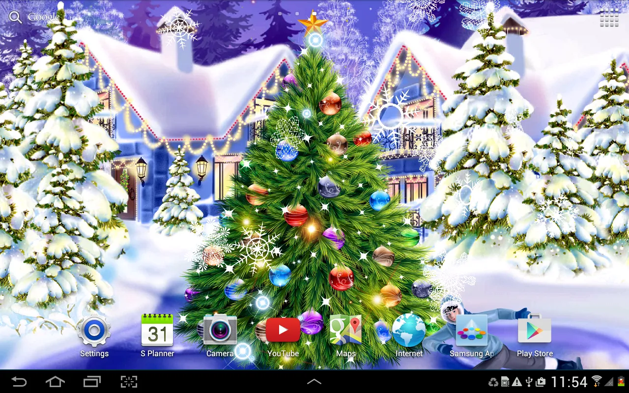 Christmas Rink Live Wallpaper | Indus Appstore | Screenshot