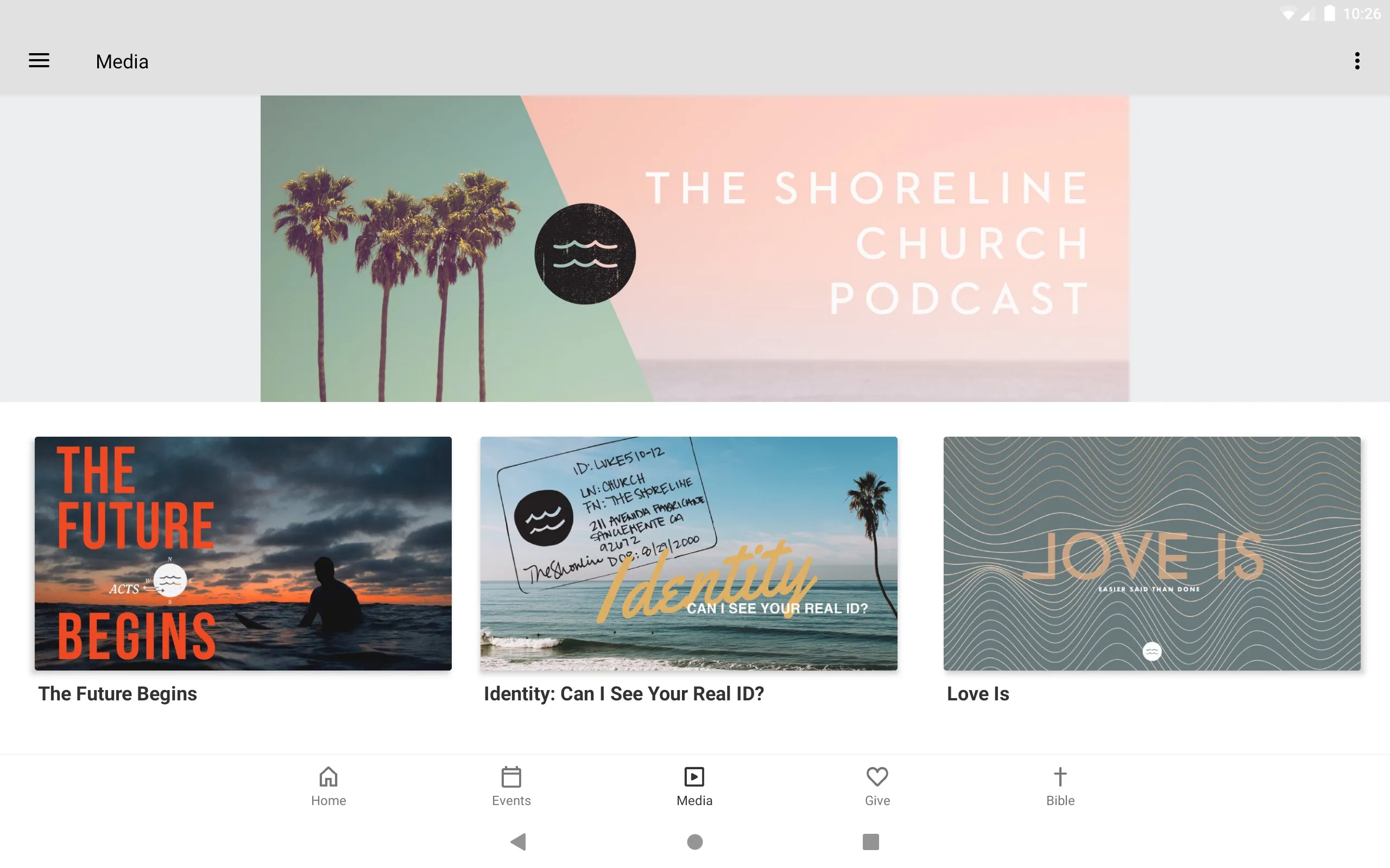 The Shoreline Church App | Indus Appstore | Screenshot