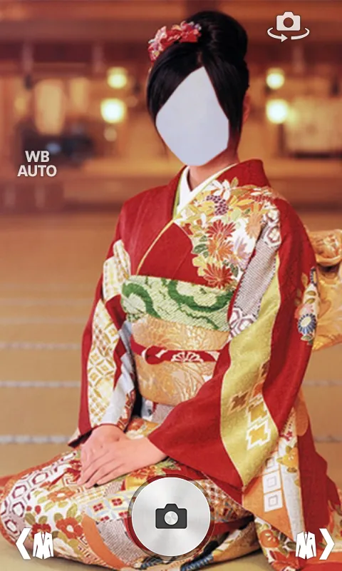 Kimono Photo Montage | Indus Appstore | Screenshot