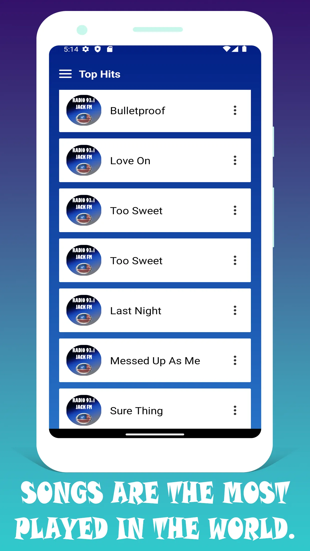 93.1 Jack FM Los Angeles Radio | Indus Appstore | Screenshot