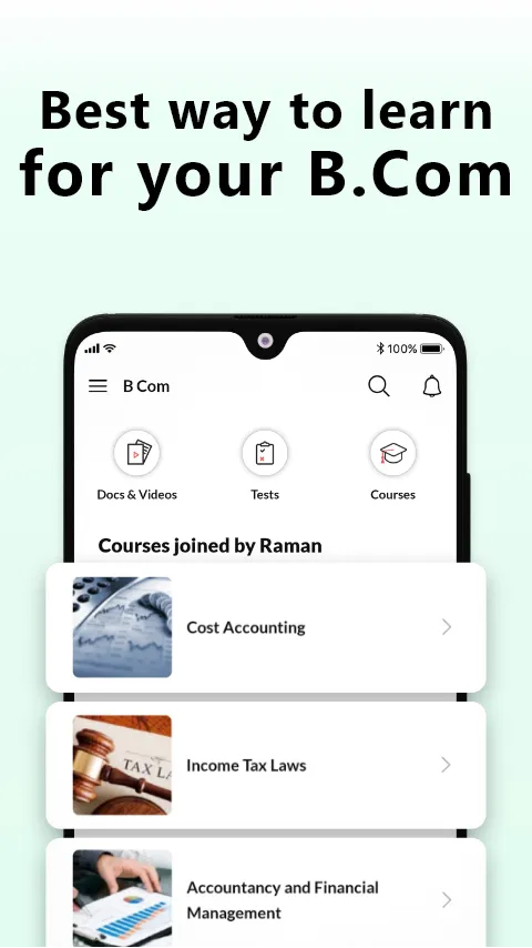 BCom 1st to 3rd year Study App | Indus Appstore | Screenshot