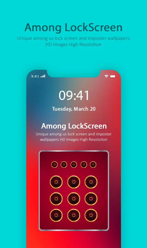 Among Lock Screen - Lock Scree | Indus Appstore | Screenshot