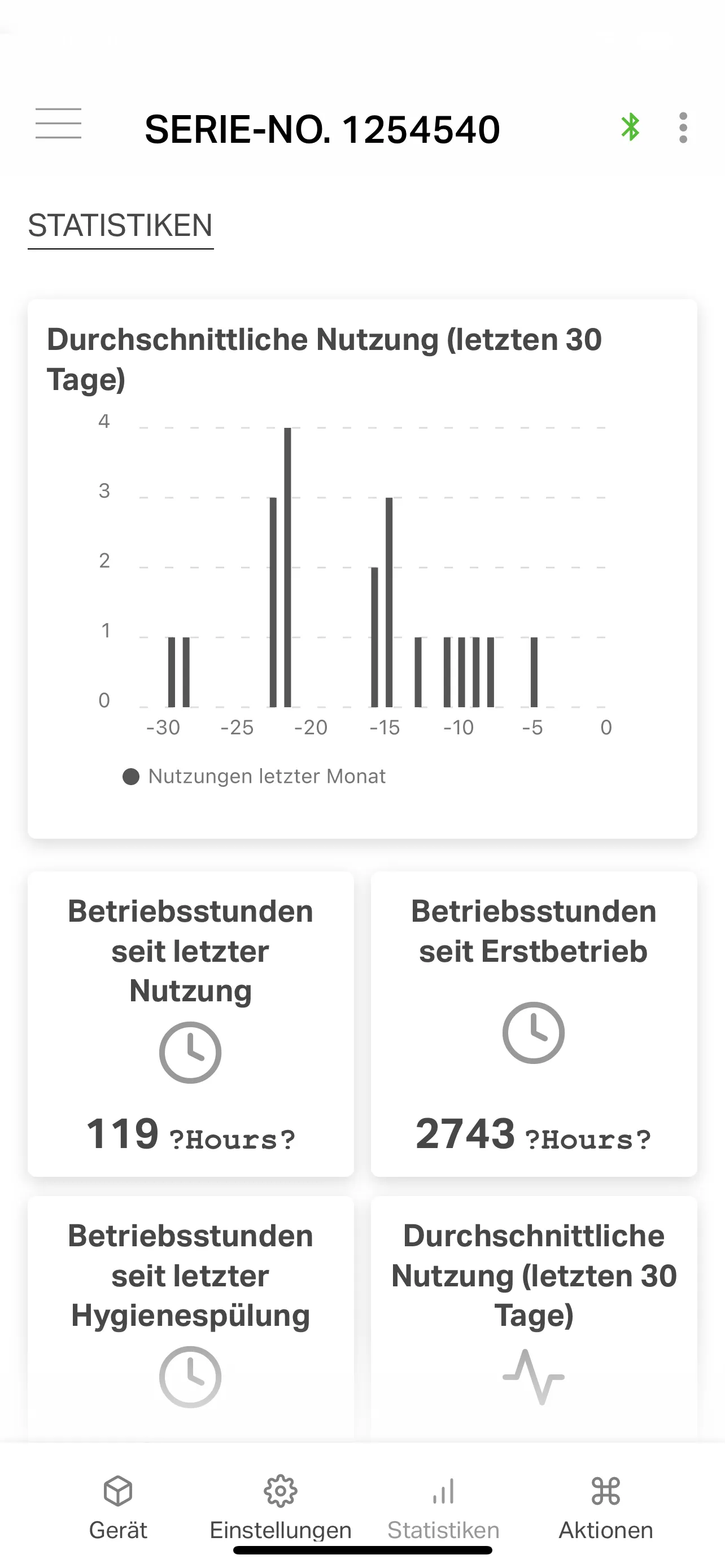 LAUFEN SmartControl | Indus Appstore | Screenshot