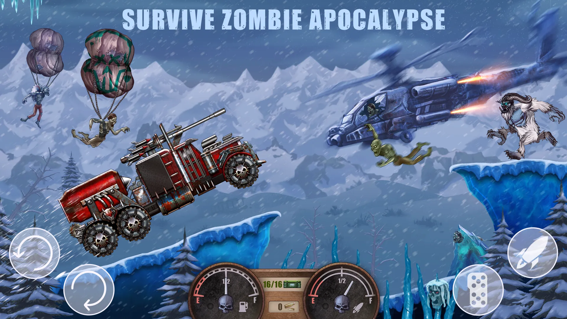 Zombie Hill Racing: Earn Climb | Indus Appstore | Screenshot