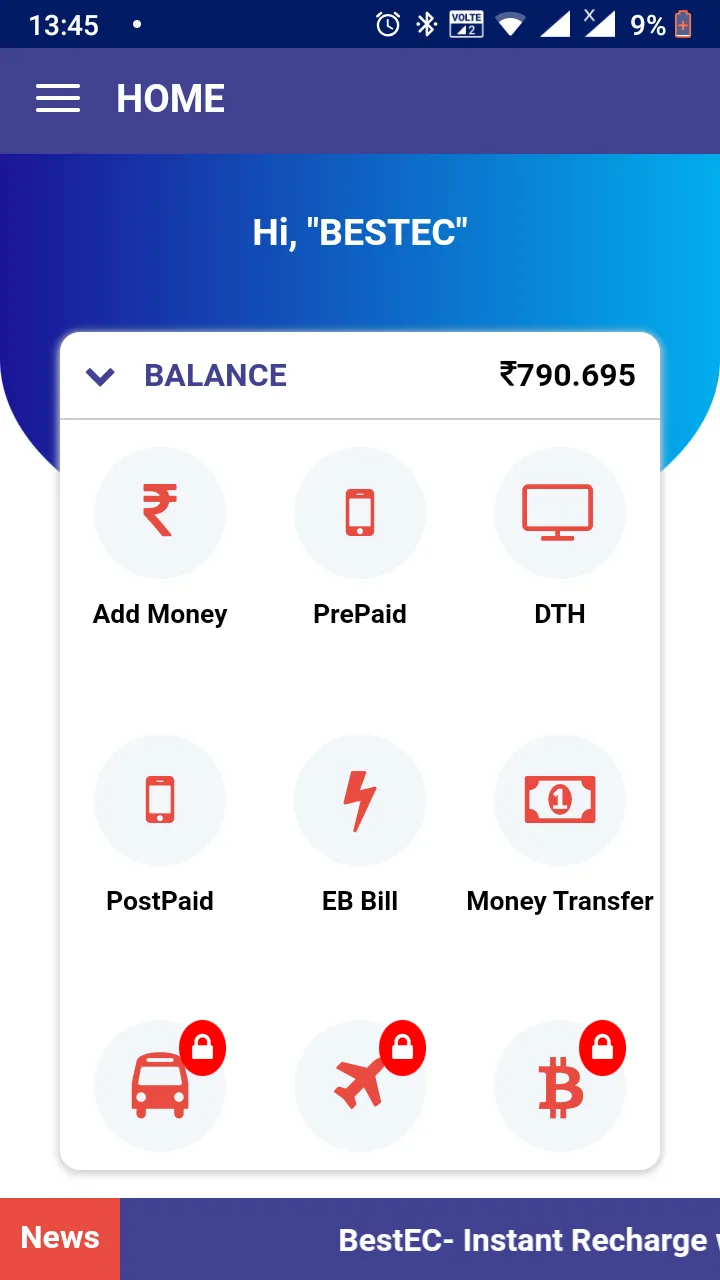 BestEC Recharge | Indus Appstore | Screenshot