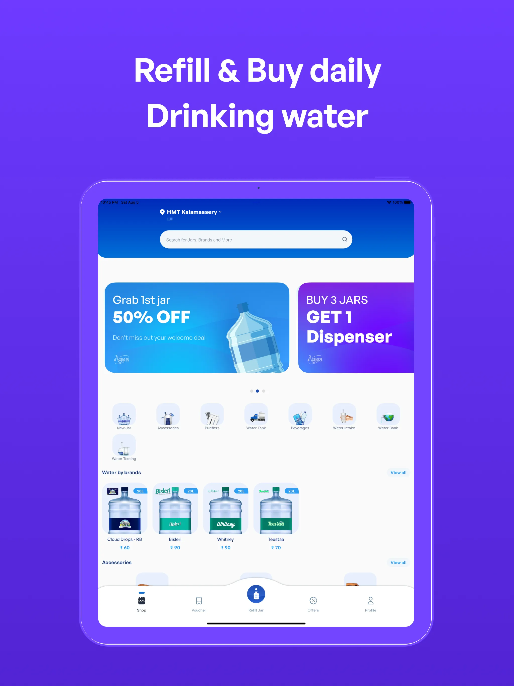 Agua India-Water Delivery App | Indus Appstore | Screenshot