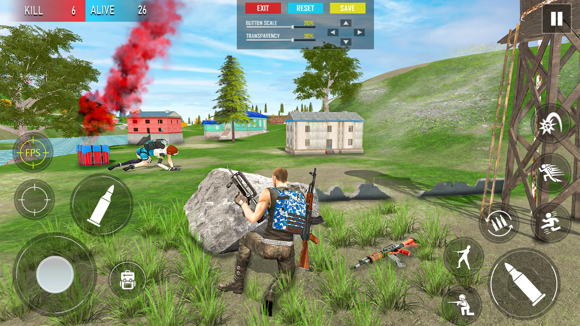 Max Fire Battlegrounds Offline | Indus Appstore | Screenshot