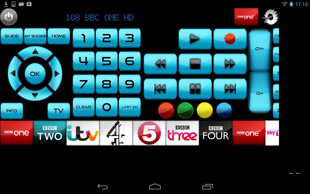 MyAV Universal Remote Control | Indus Appstore | Screenshot