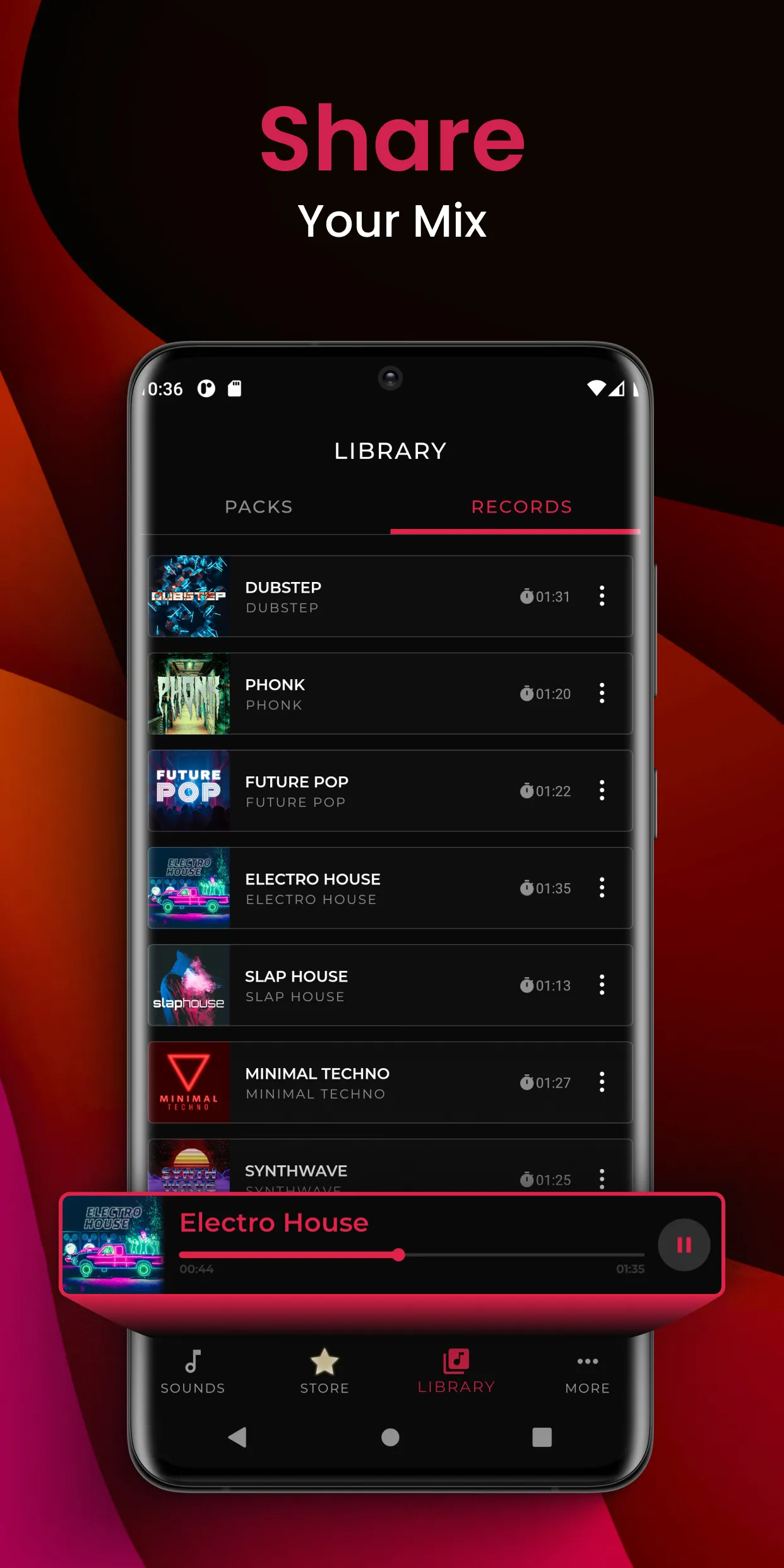 Padmaster: Music & Beat Maker | Indus Appstore | Screenshot