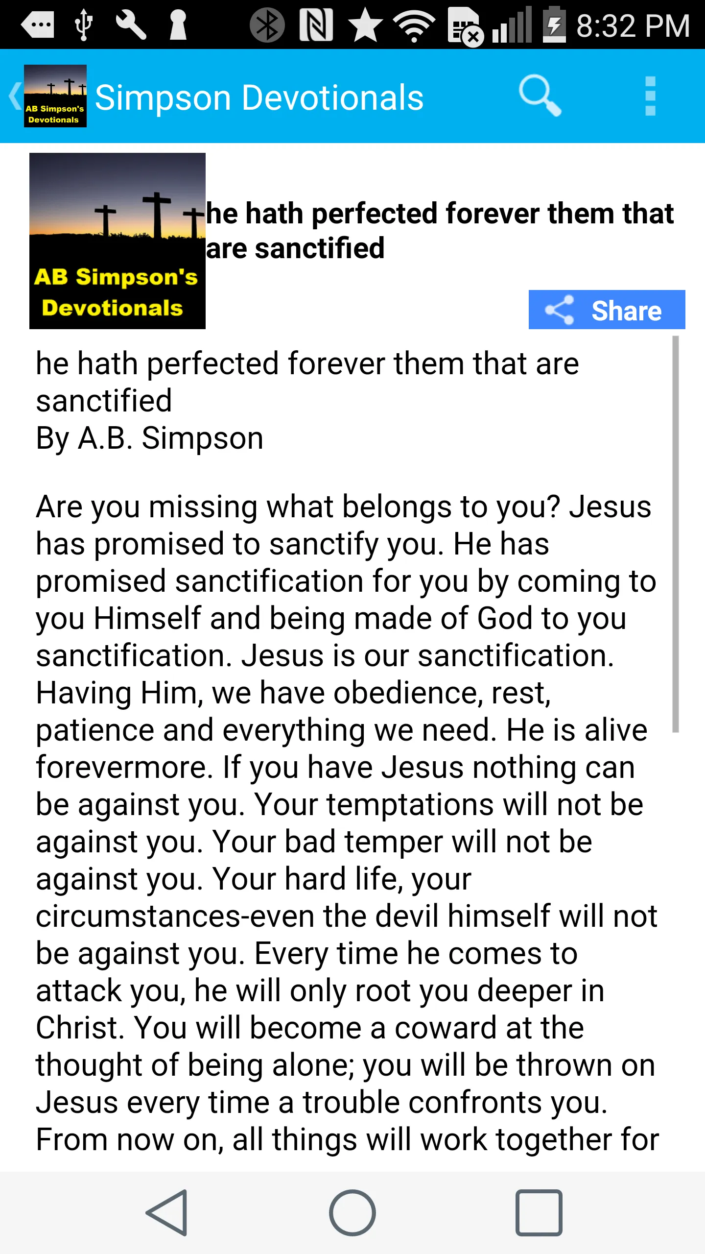 Daily Devotionals - Simpson's | Indus Appstore | Screenshot