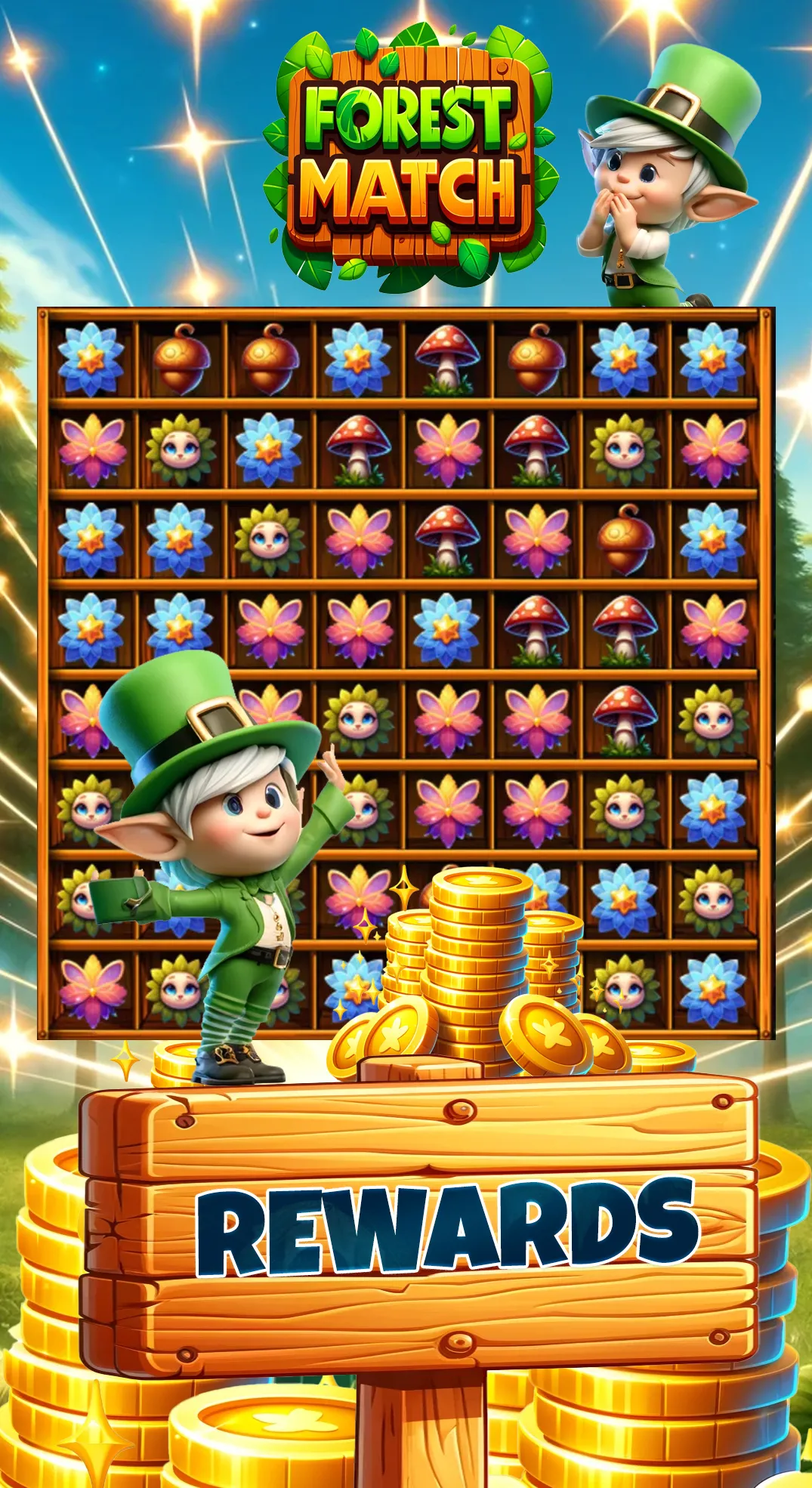 Forest Match - Earn rewards | Indus Appstore | Screenshot