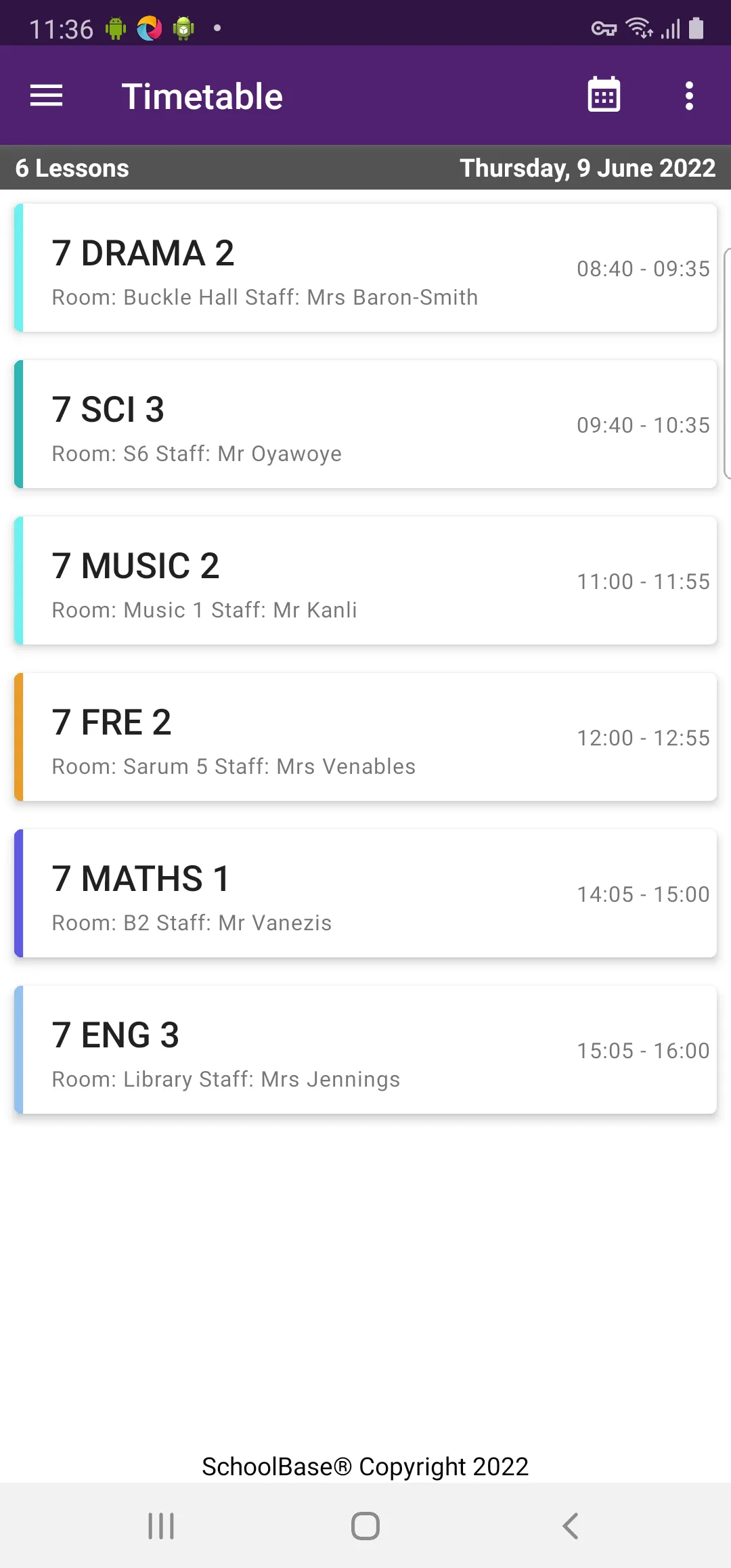 SchoolBase Parent | Indus Appstore | Screenshot