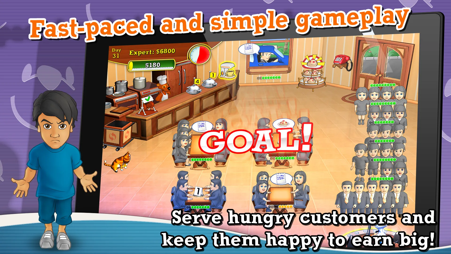 Snowy Lunch Rush HD Restaurant | Indus Appstore | Screenshot