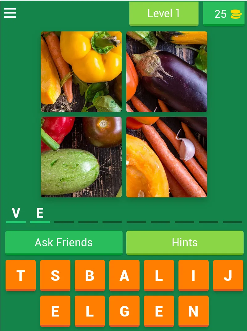 4 Pictures 1 Word game | Indus Appstore | Screenshot