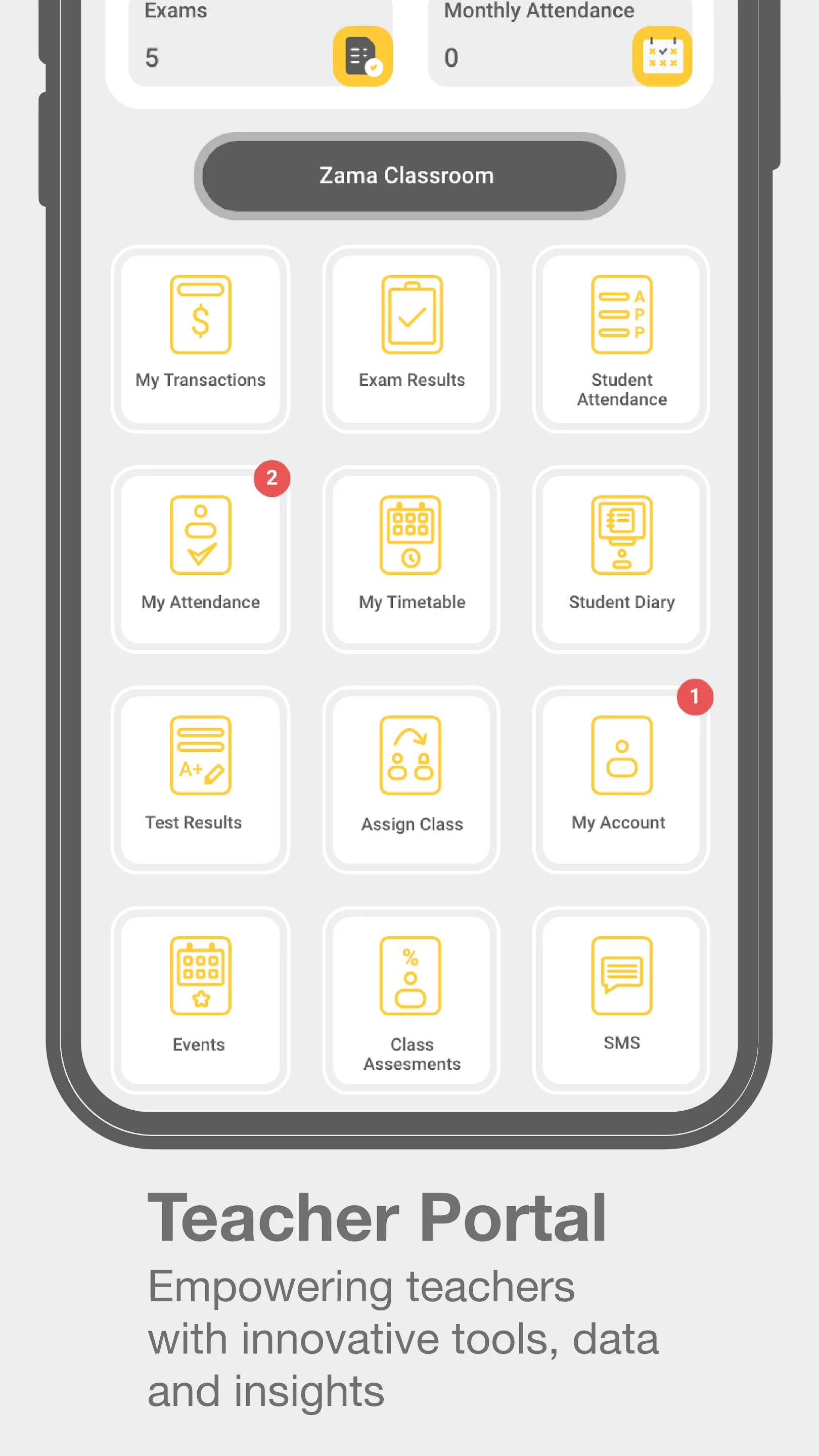 ZamaApp : School Management Ap | Indus Appstore | Screenshot