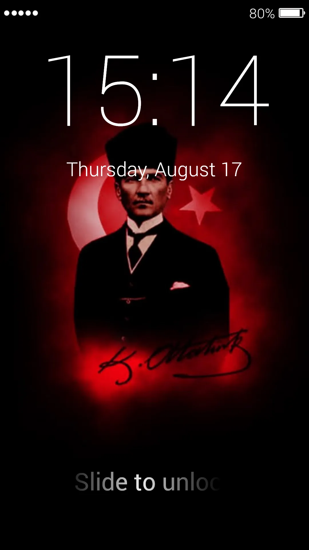 Ataturk Lock Screen Wallpapers | Indus Appstore | Screenshot