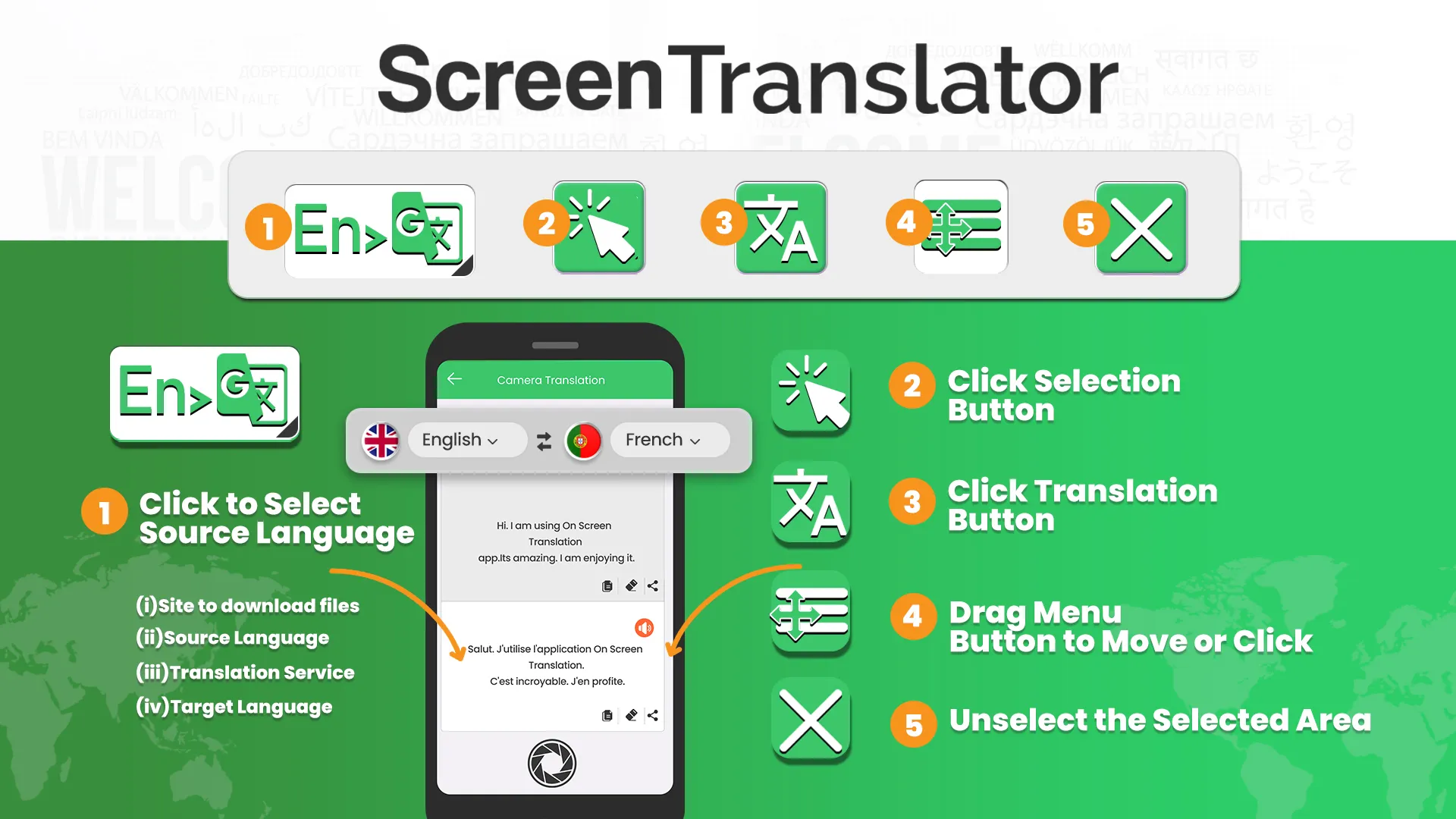 Translate - Screen Translator | Indus Appstore | Screenshot