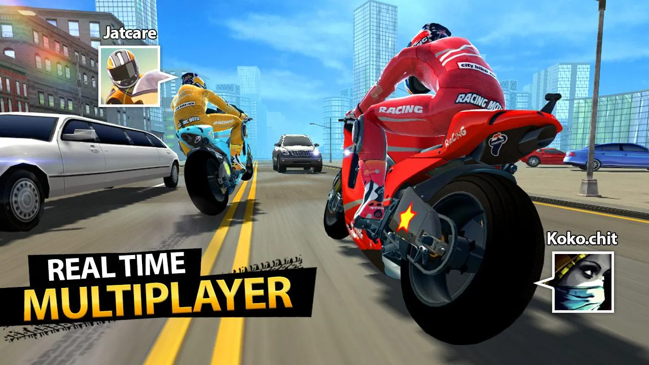 Highway Moto Rider 2: Traffic | Indus Appstore | Screenshot