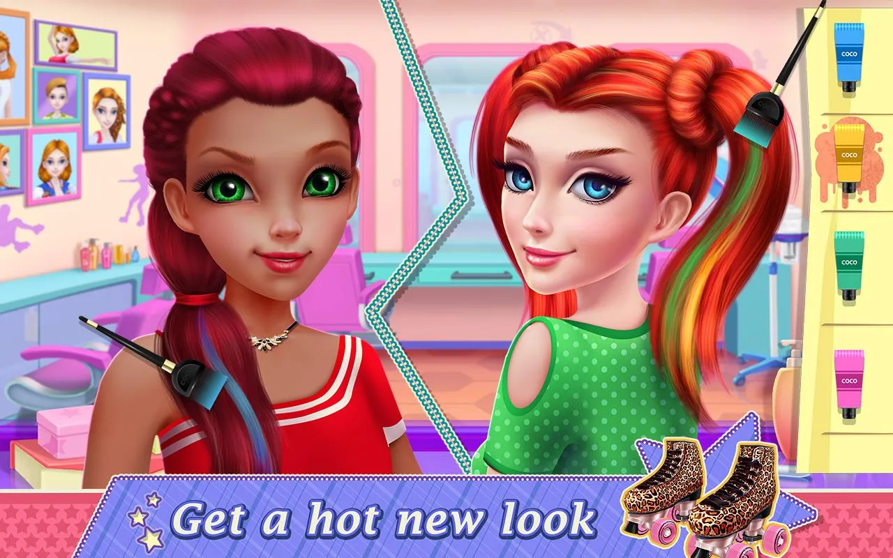 Roller Skating Girls | Indus Appstore | Screenshot