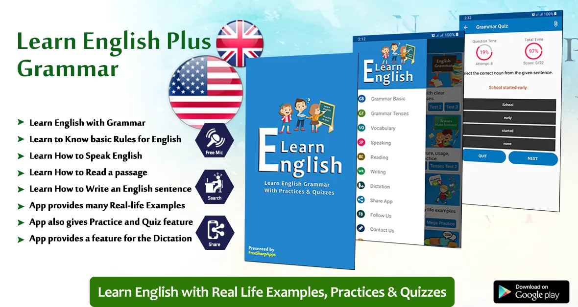 Learn English with Quizzes | Indus Appstore | Screenshot