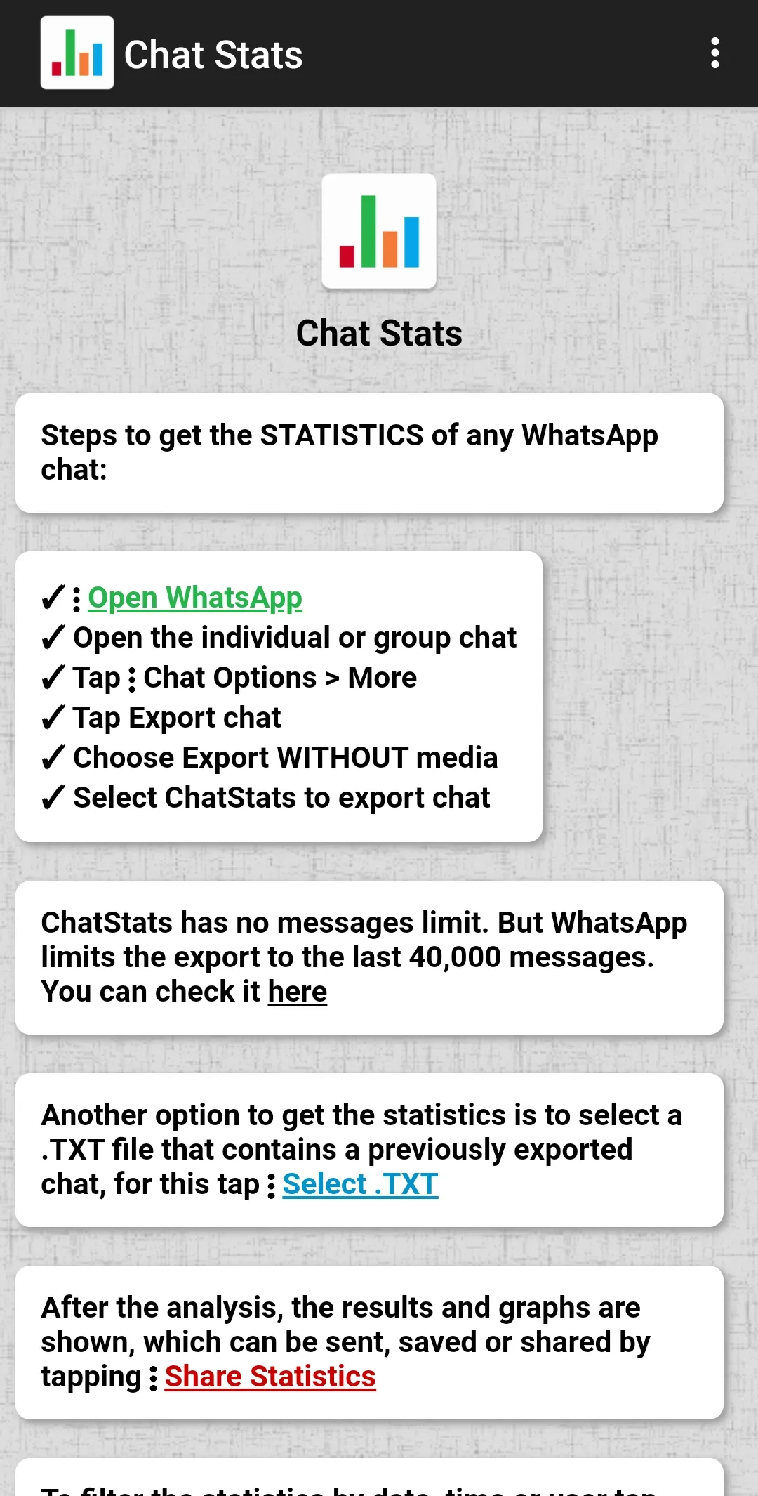 Chat Stats for WhatsApp | Indus Appstore | Screenshot