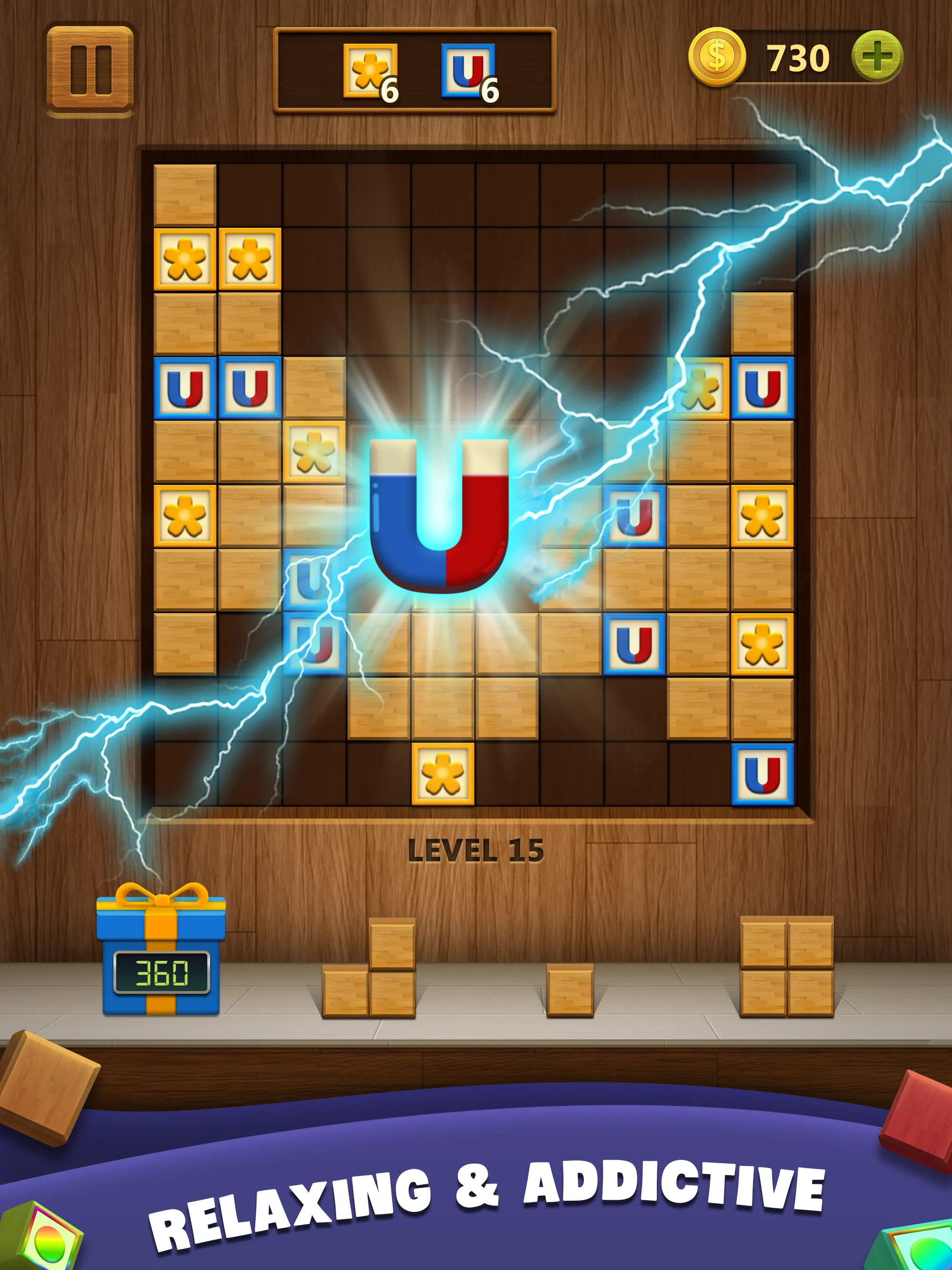 Wood Block Puzzle | Indus Appstore | Screenshot