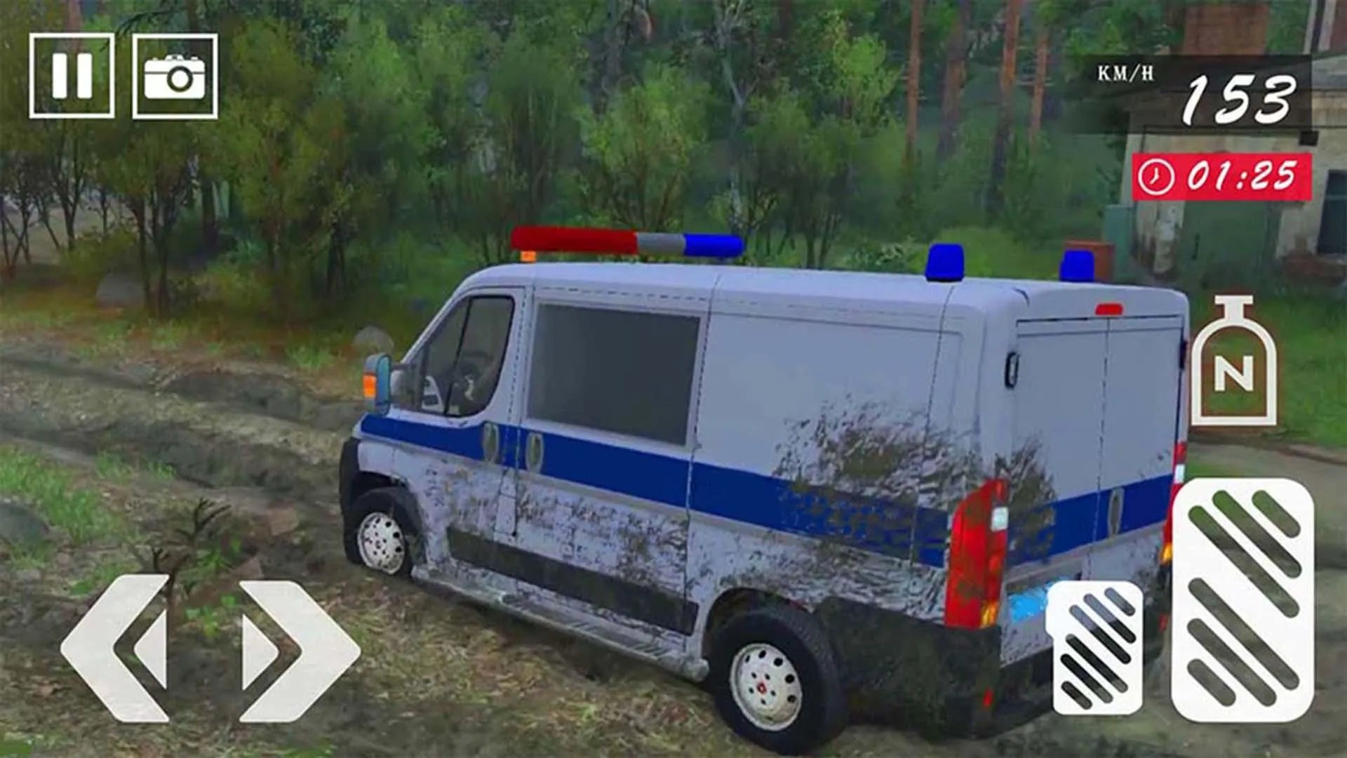 Van Driving - Police Van Games | Indus Appstore | Screenshot