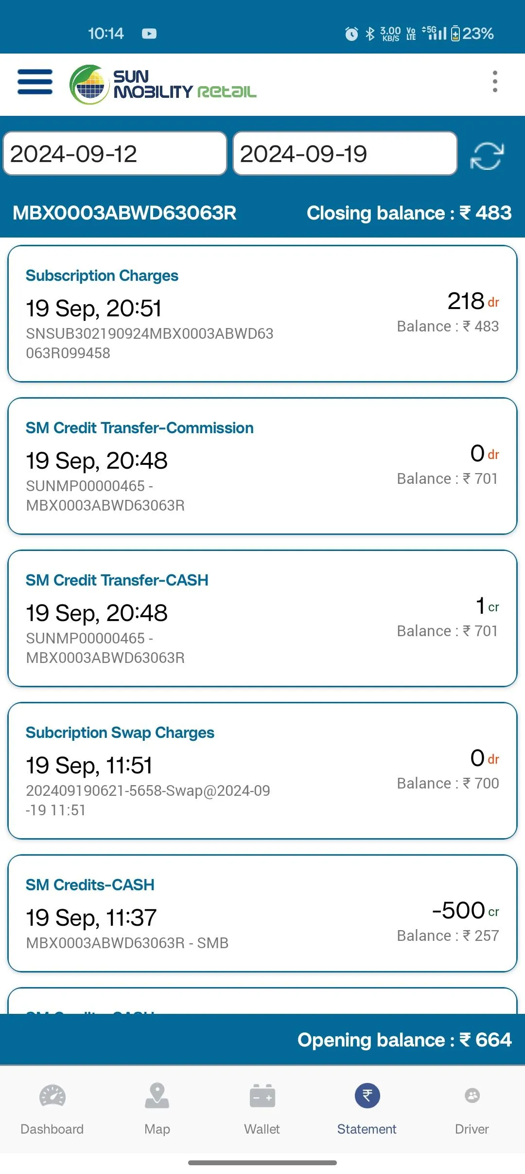 SUN Mobility Driver App | Indus Appstore | Screenshot