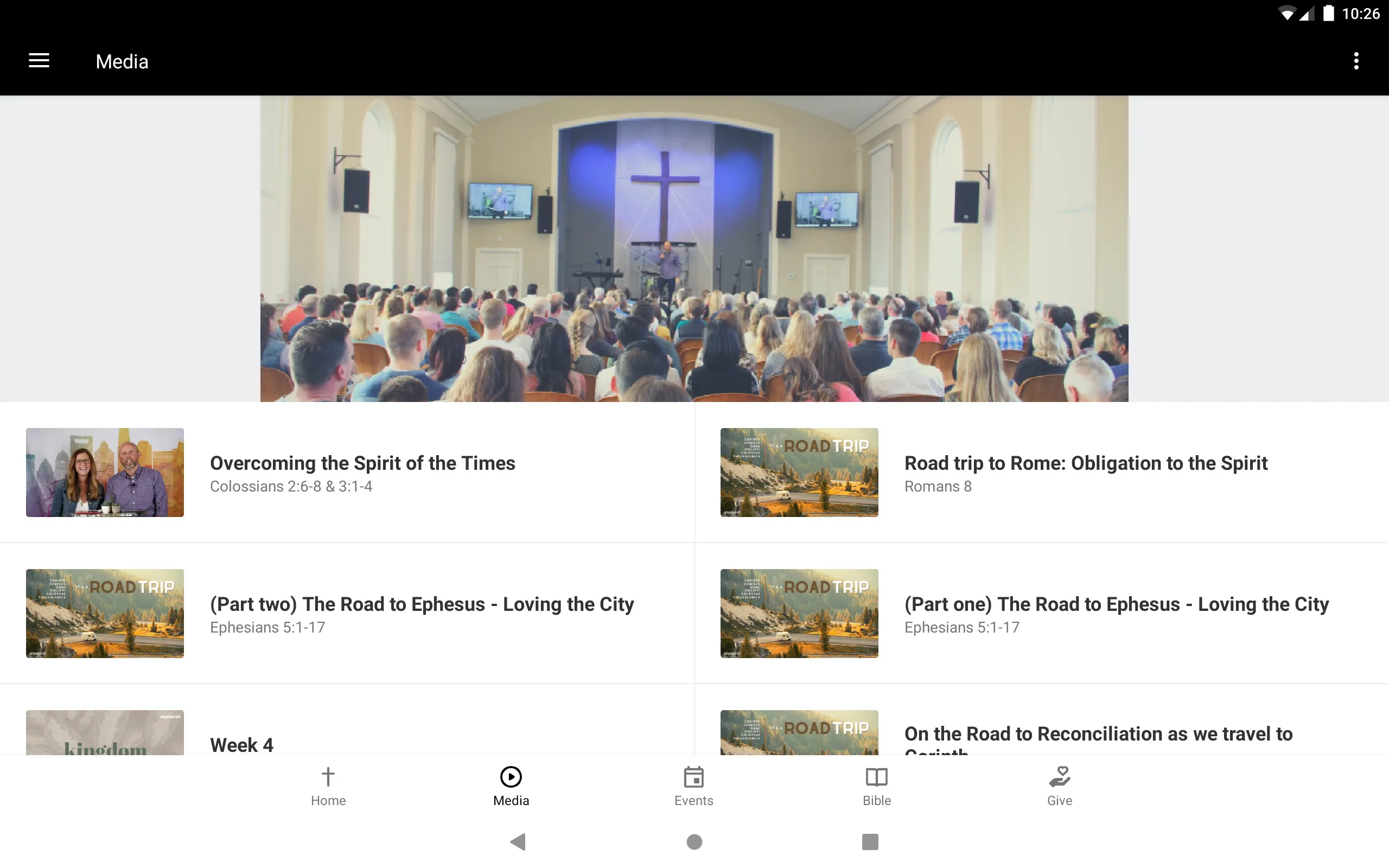 CityChurch CCC | Indus Appstore | Screenshot