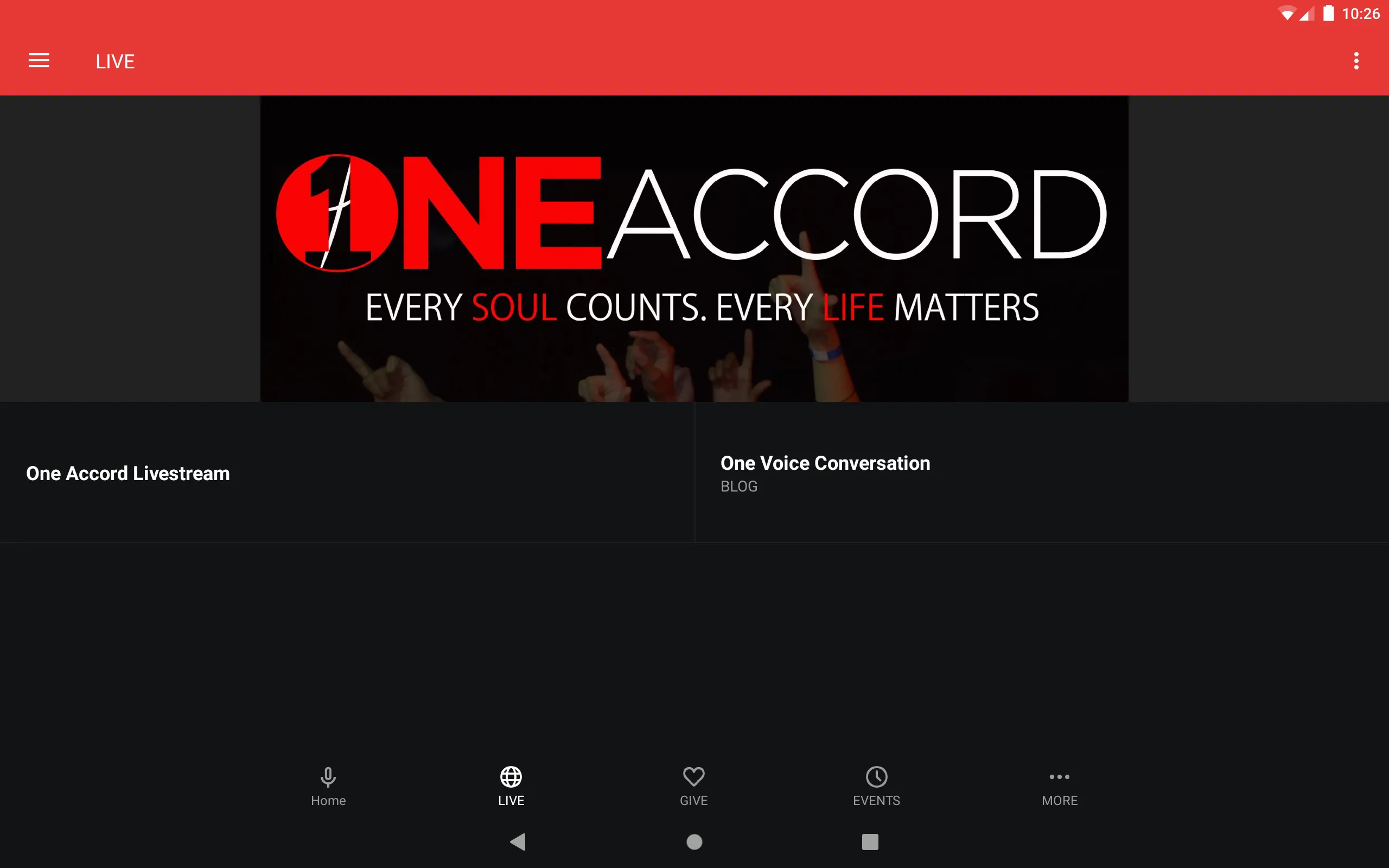 One Accord International | Indus Appstore | Screenshot